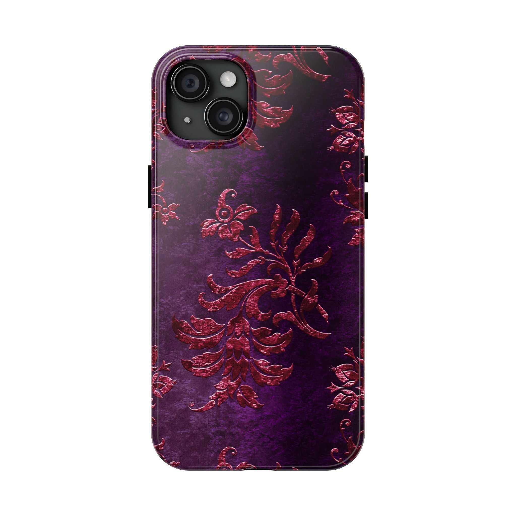embossed-burgundy-velvet-tough-iphone-case-protective-iphone-cover-heavy-duty-iphone-case-rugged-phone-case-durable-smartphon