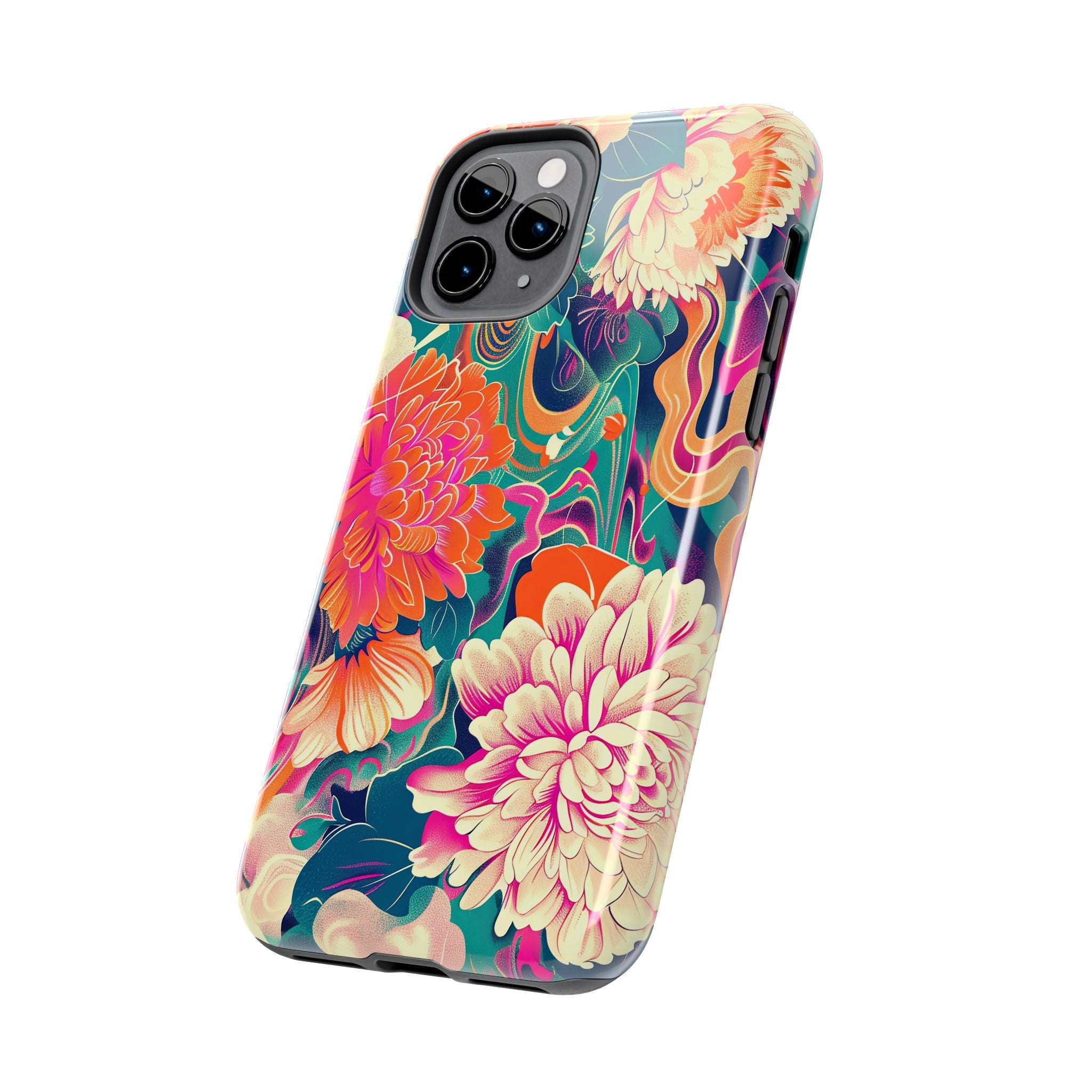 iphone-tough-case-retro-japanese-flowers-floral-phone-cover-vintage-japanese-style-protective-phone-case-asian-floral-design-