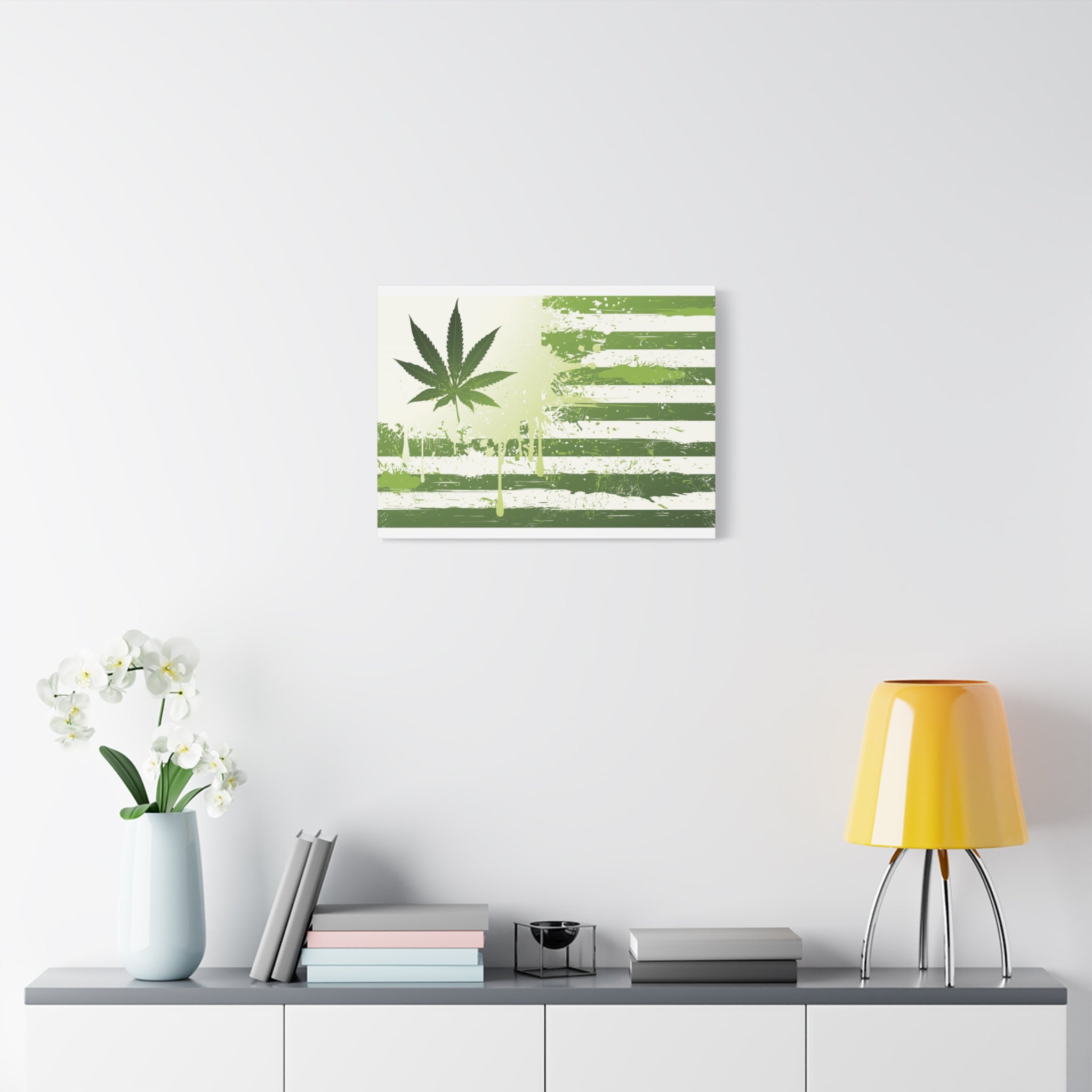 canvas-print-marijuana-republic-weed-mary-jane-funny-home-decor-wall-art-stretched-matte-wall-hanging-decorative-weed-art-mar