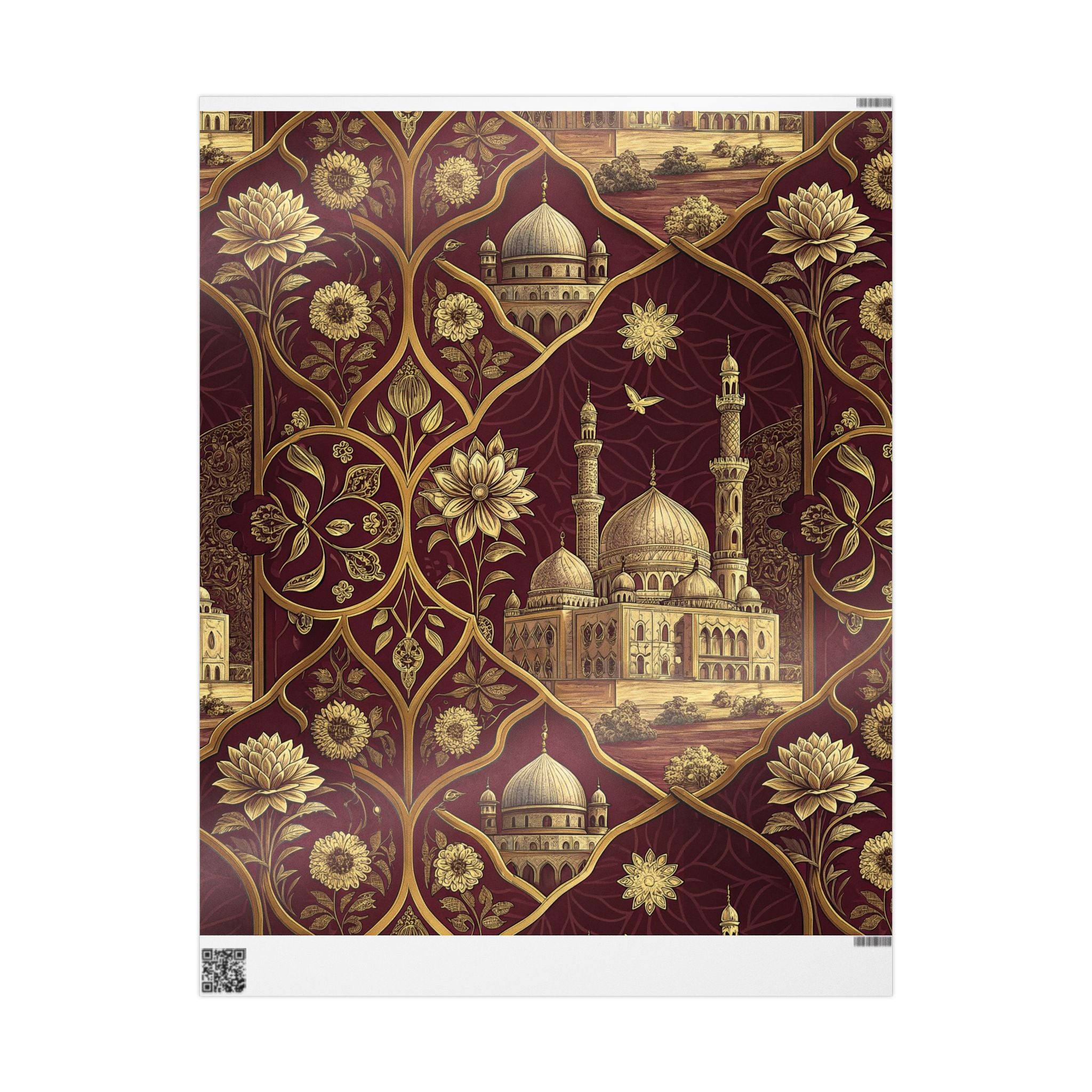 ramadan-night-wrapping-papers-islamic-celestial-gift-wrap-mosque-silhouette-eid-holiday-supplies-festive-present-packaging-re
