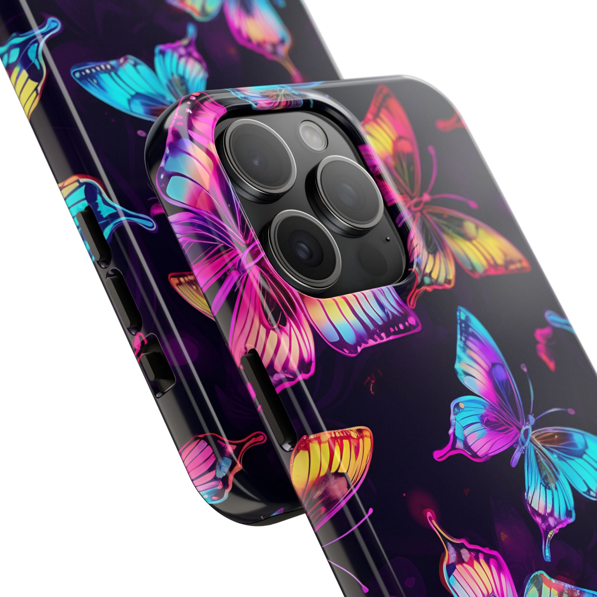 neon-glitter-butterfly-tough-phone-case-iphone-cover-protective-phone-case-sparkly-cellphone-case-glittery-phone-cover-tough-