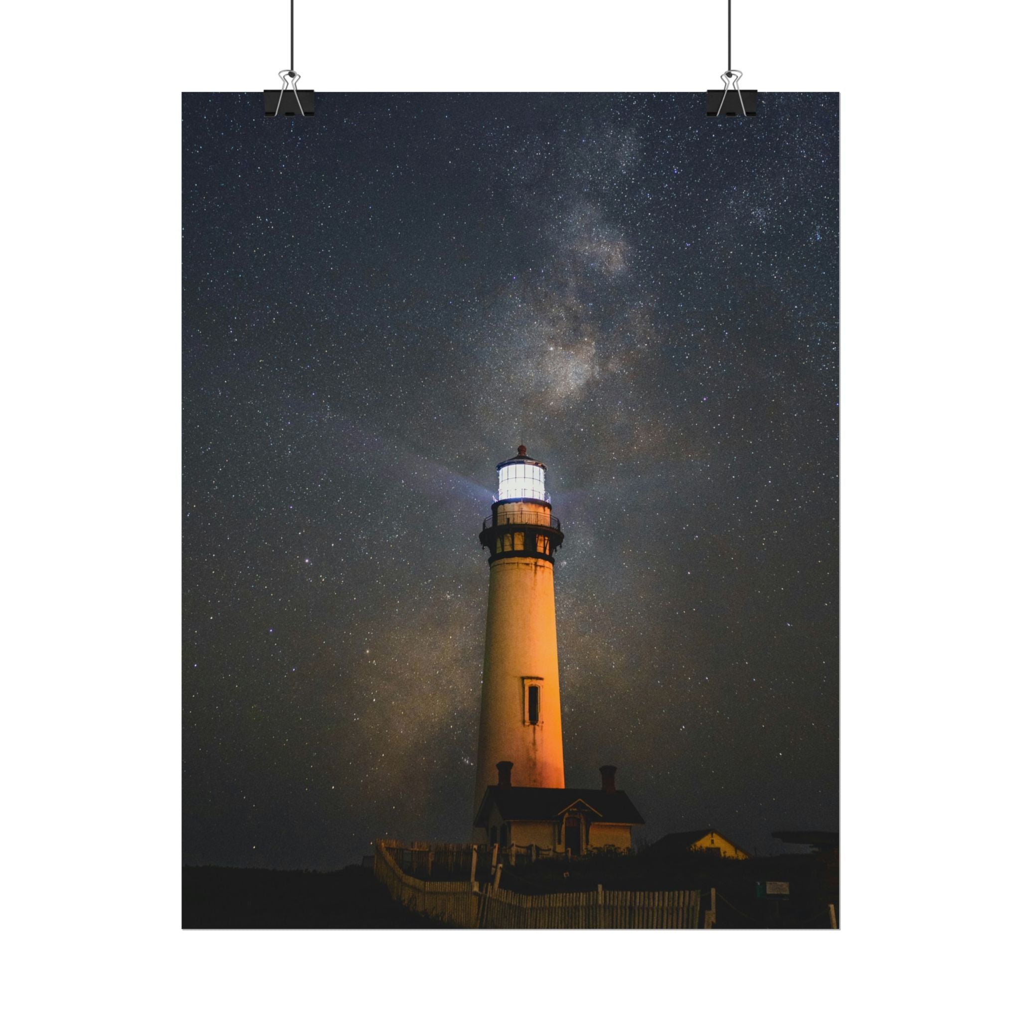lighthouse-on-rock-poster-print-coastal-wall-art-nautical-decor-beach-house-decoration-seaside-wall
