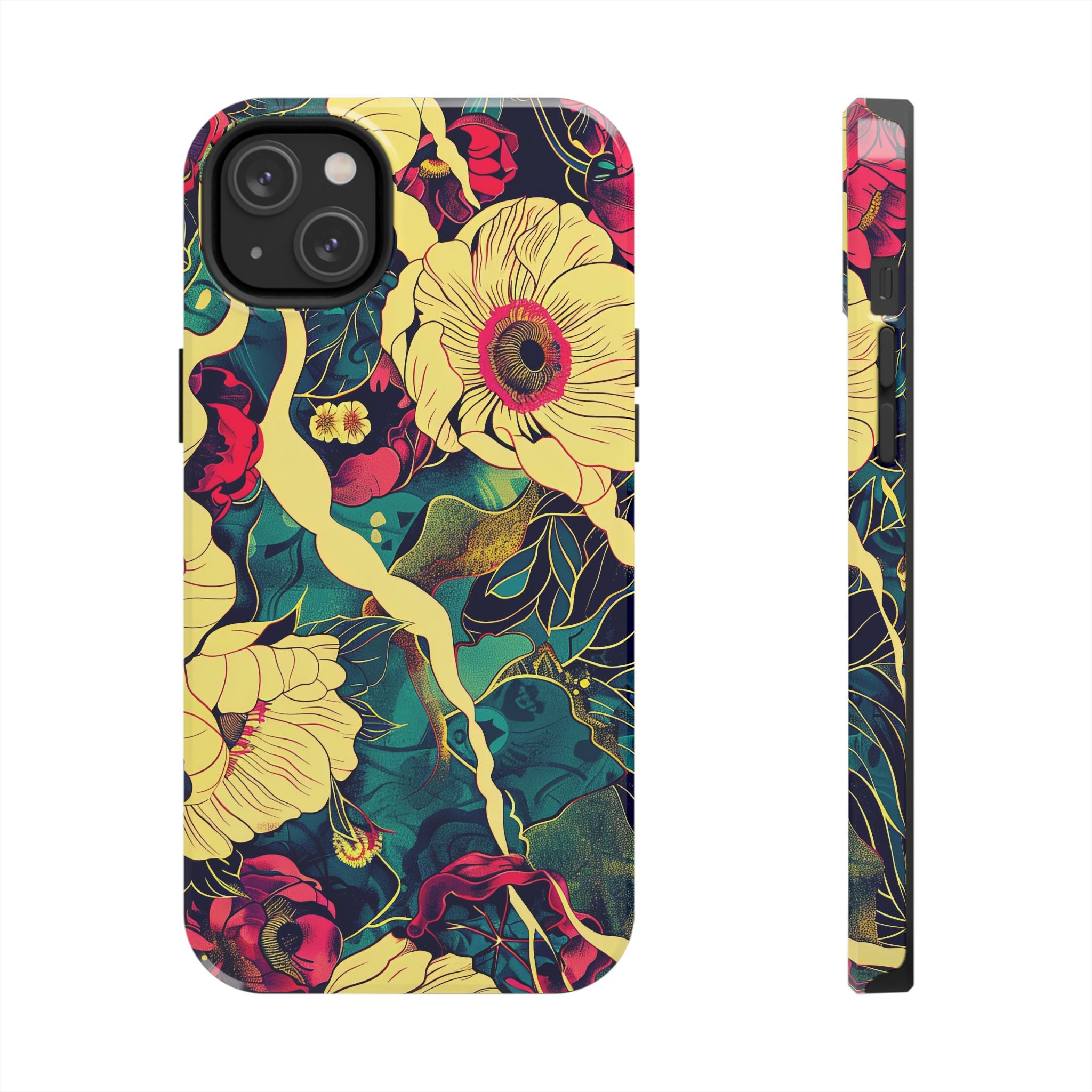 iphone-tough-case-retro-japanese-flowers-floral-phone-cover-vintage-japanese-style-protective-phone-case-asian-floral-design-