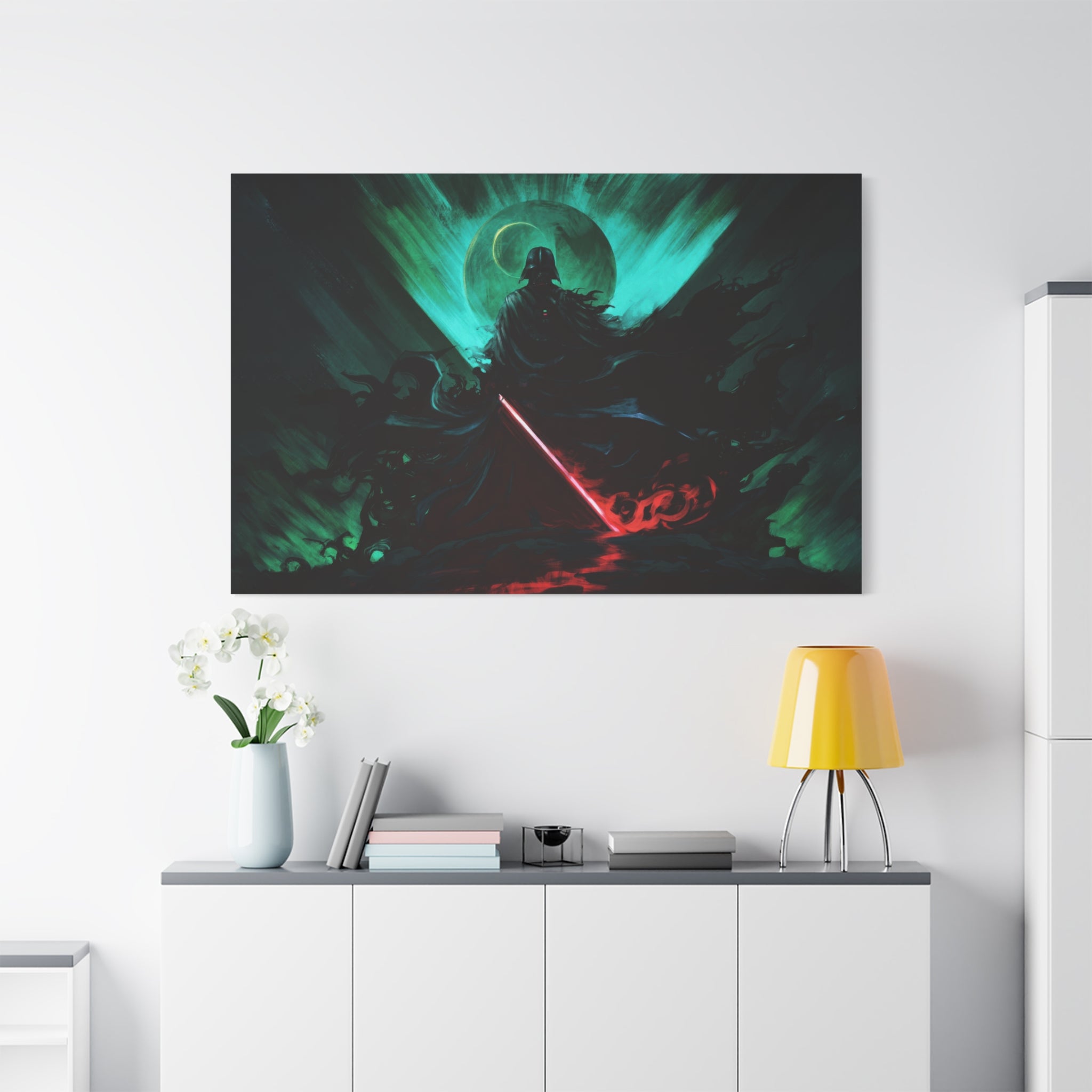 darth-vader-canvas-print-star-wars-wall-art-galactic-darth-vader-art-darth-vader-wall-decor-lightsaber-dark-side-art-gift-for