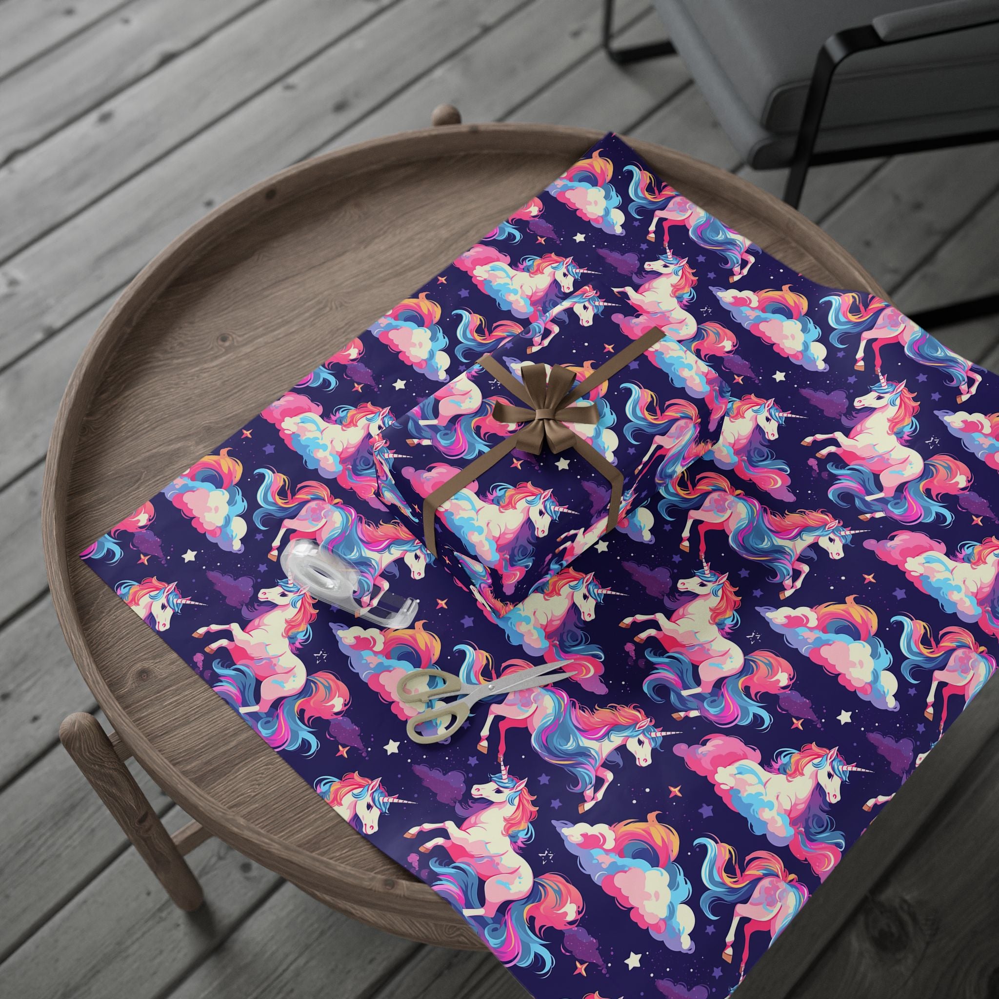 wrapping-papers-cute-rainbow-unicorn-gift-wrap-roll-for-holidays-birthdays-wrapping-paper-wrapping-sheets-craft-paper-gift-pa