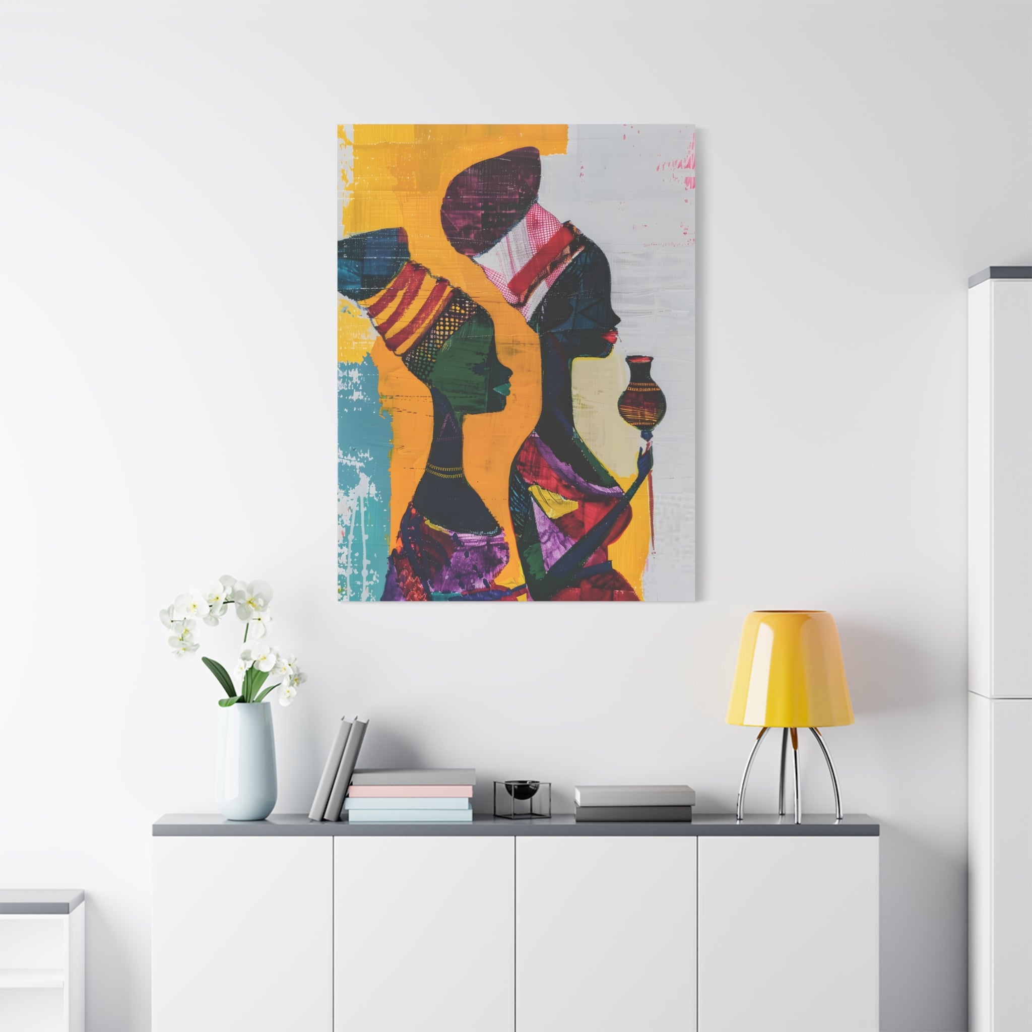 canvas-wall-art-traditional-african-woman-african-portrait-afrocentric-home-decor-tribal-art-african-american-art-ethnic-wall