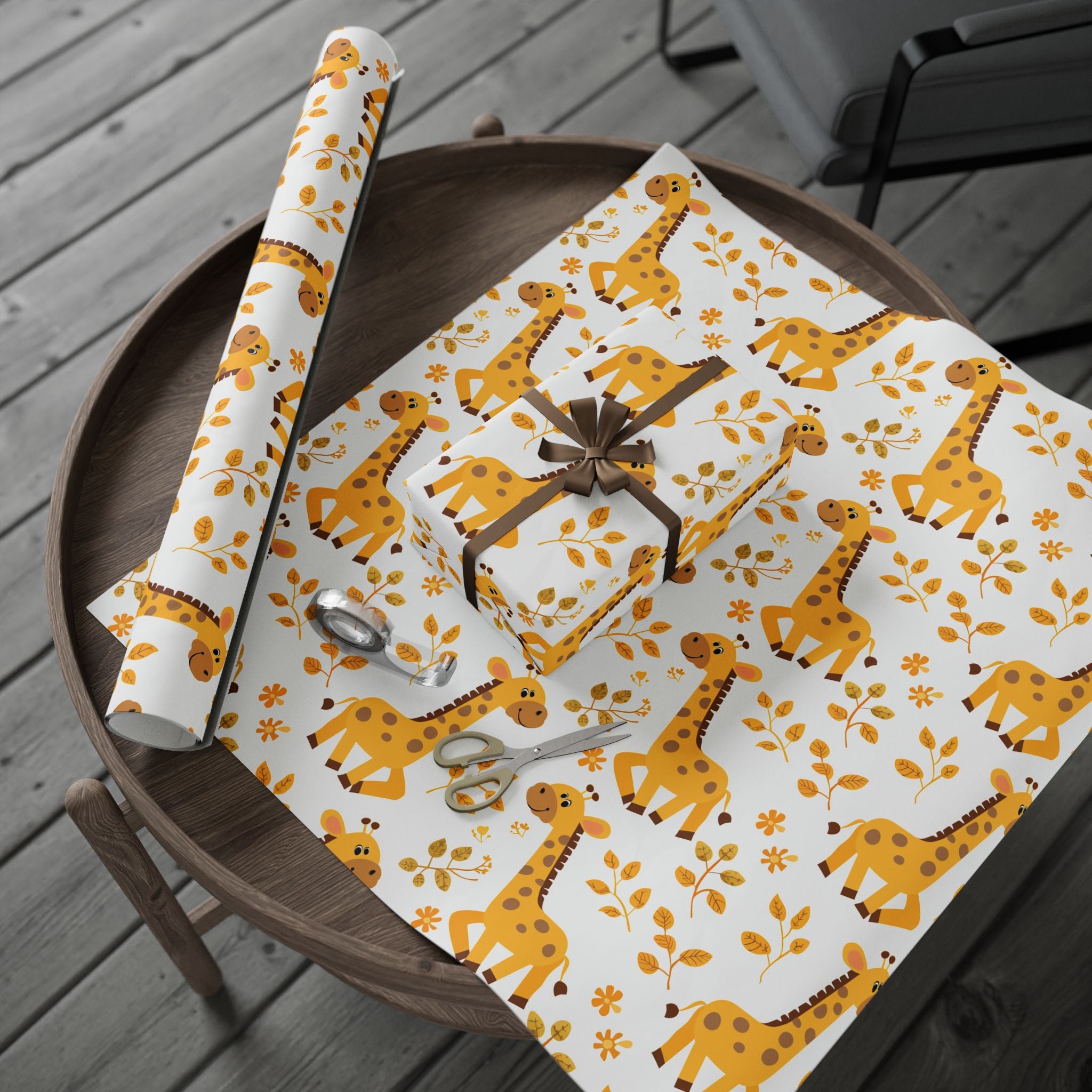cut-giraffe-jungle-party-gift-wrap-paper-for-birthdays-and-holidays-30x72-inch-fun-wrapping-sheets-baby-gift-wrap-celebratory