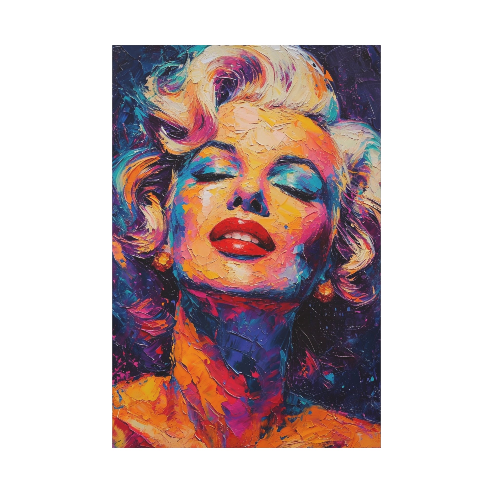 marilyn-monroe-canvas-print-stylish-wall-decor-with-brush-effect-elegant-home-decor-chic-wall-art