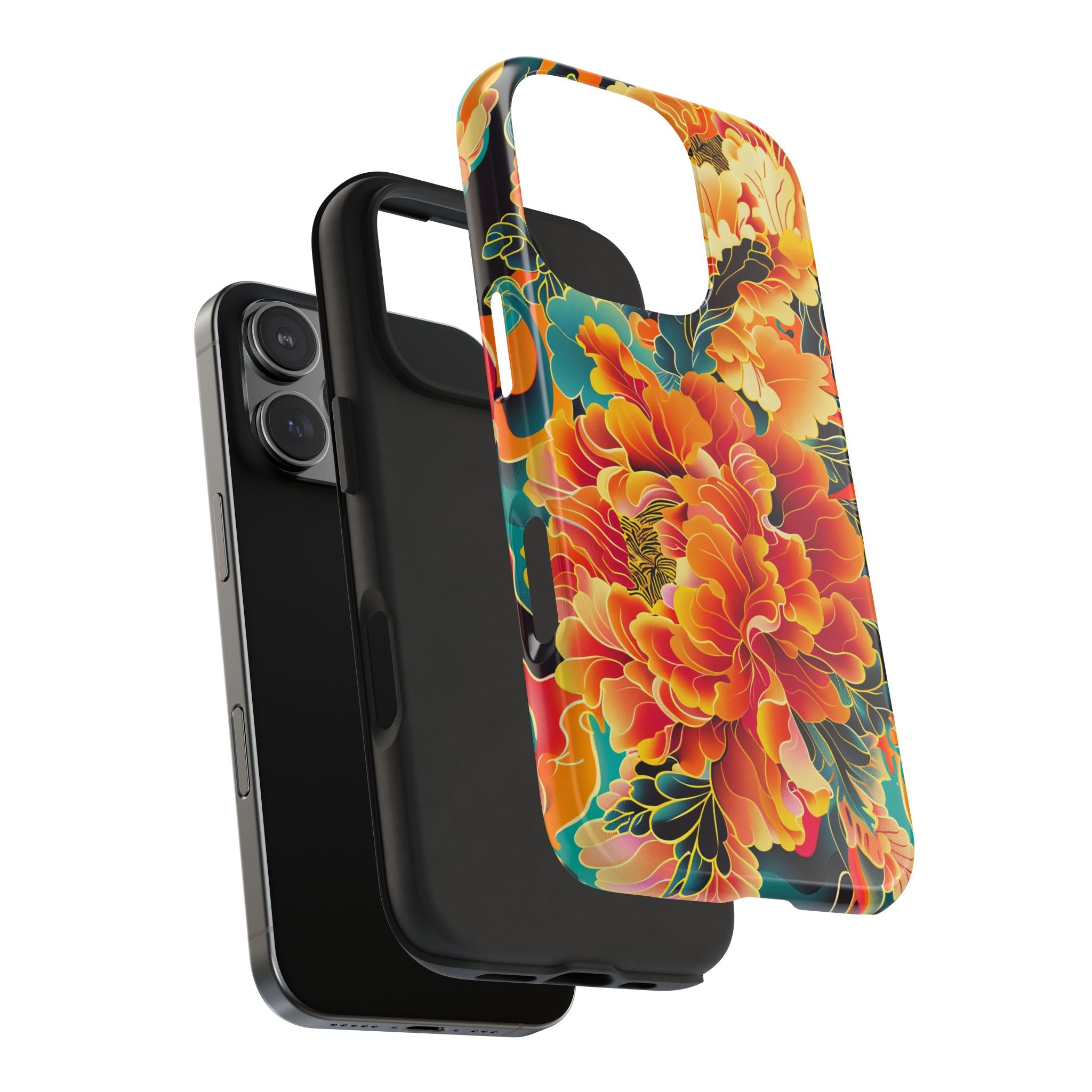 iphone-tough-case-retro-japanese-flowers-floral-phone-cover-vintage-japanese-style-protective-phone-case-asian-floral-design-