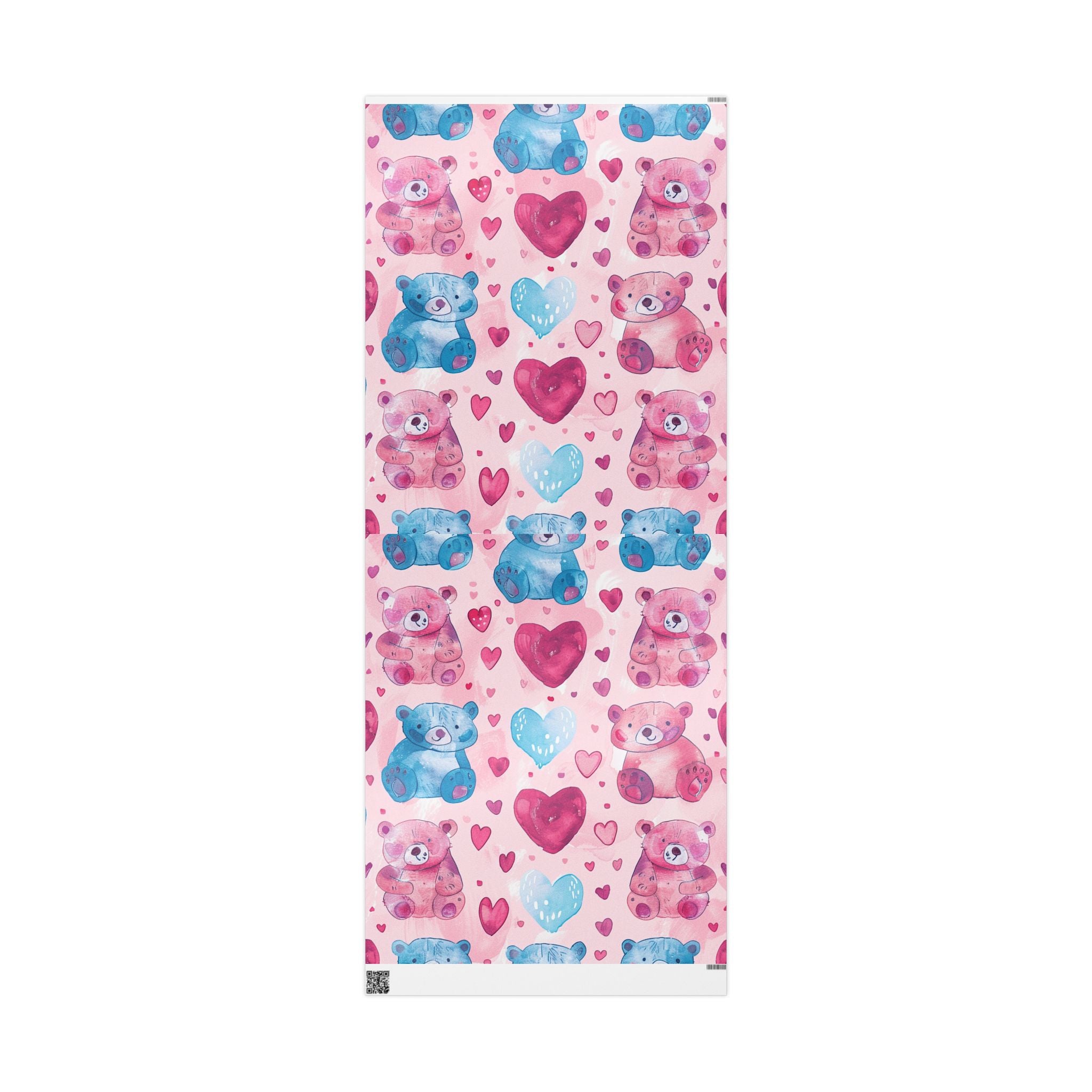 valentine-wrapping-papers-pink-teddy-bear-v-day-gift-wrap-holiday-present-accessories-love-theme-packaging-romantic-giftwrap-