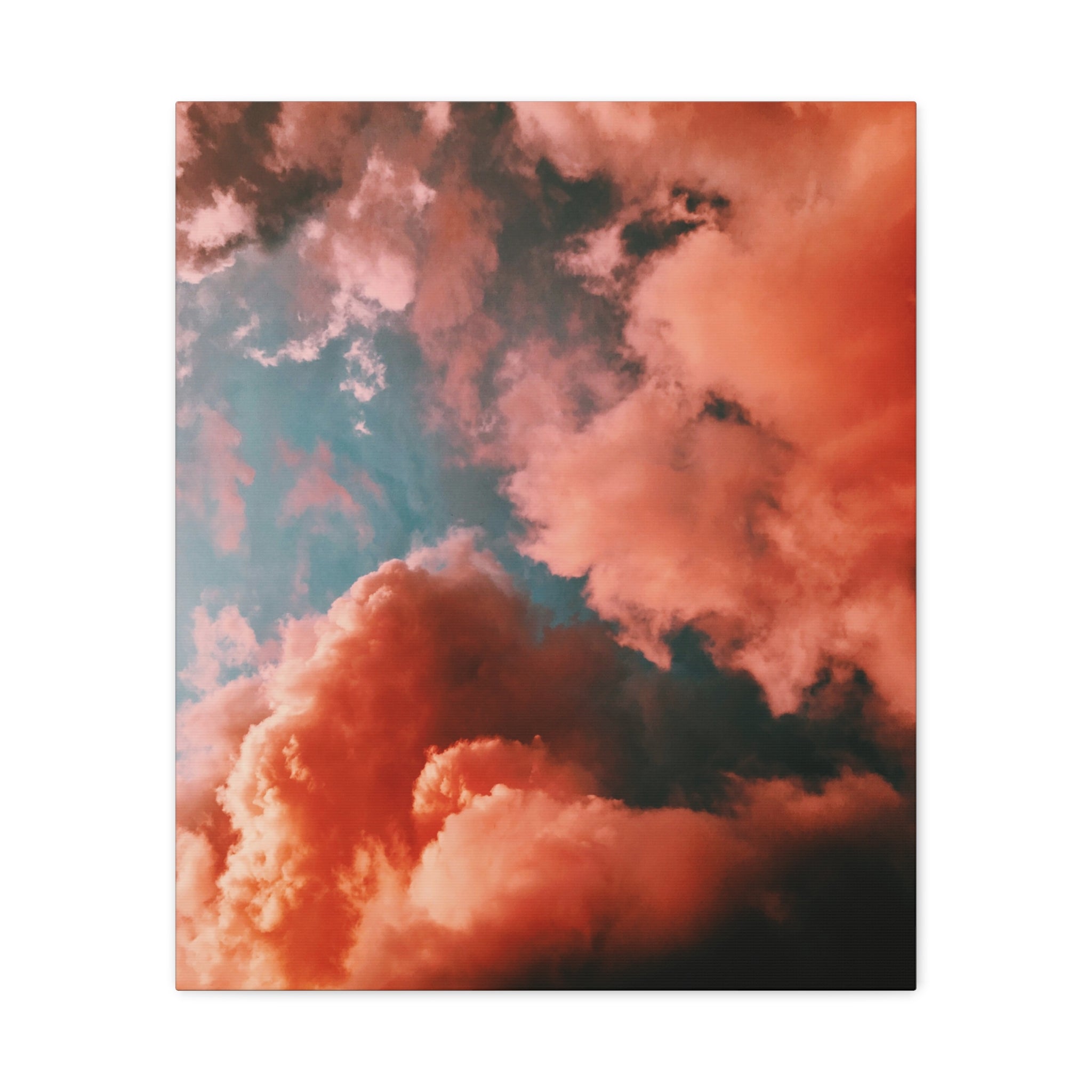 canvas-print-pinkish-cloude-sunset-pink-wall-art-matte-stretched-canvas-artwork-home-decor-room-decoration-wall-hanging