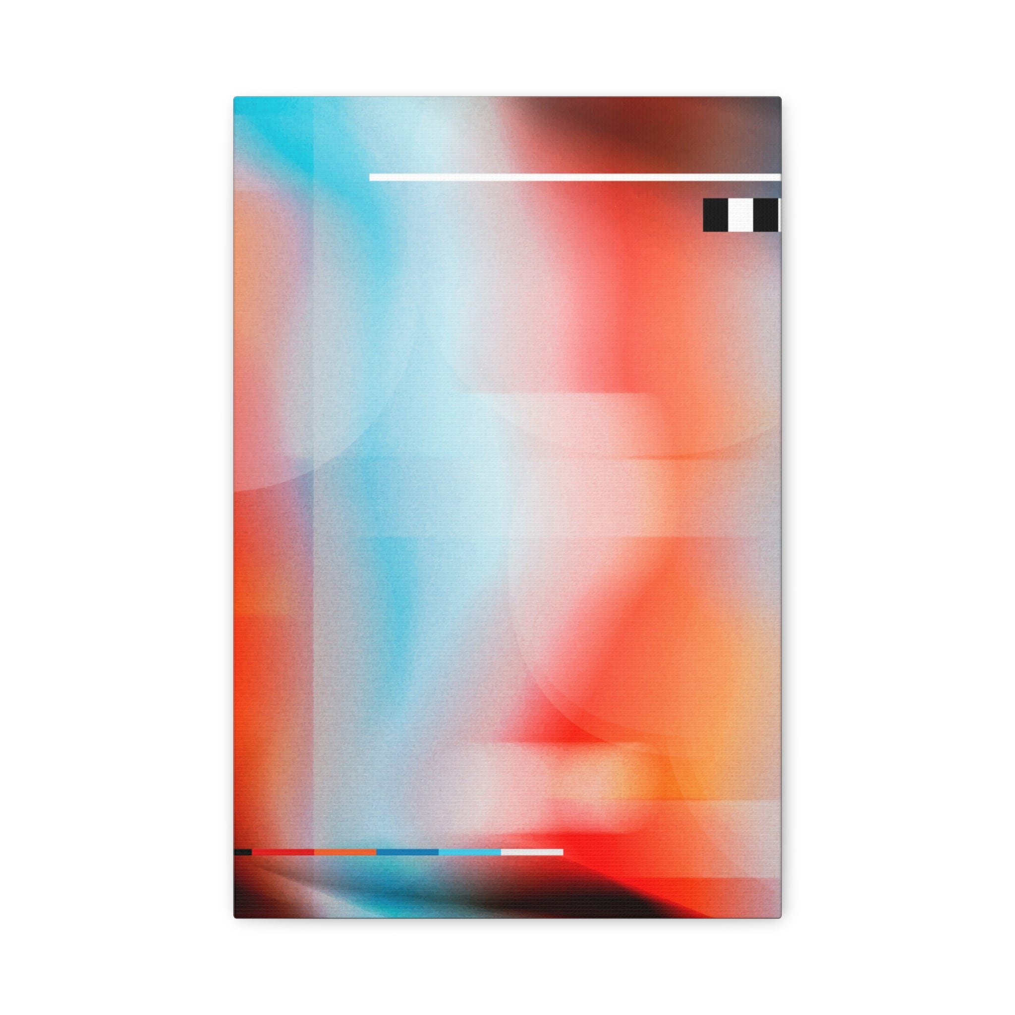 canvas-print-abstract-orange-retro-colorful-home-decor-wall-art-stretched-matte-canvas-living-room-decor-unique-gift-idea