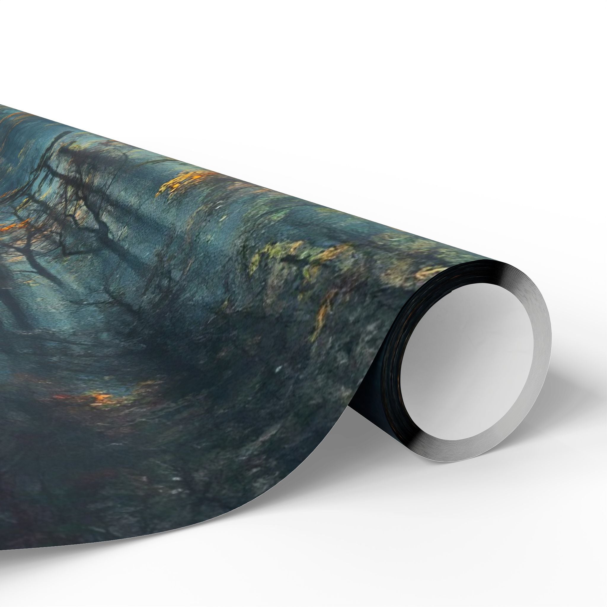 forest-mist-wrapping-paper-nature-gift-wrap-foggy-woods-present-wrap-tree-lover-decorative-paper-outdoor-adventure-crafting-s
