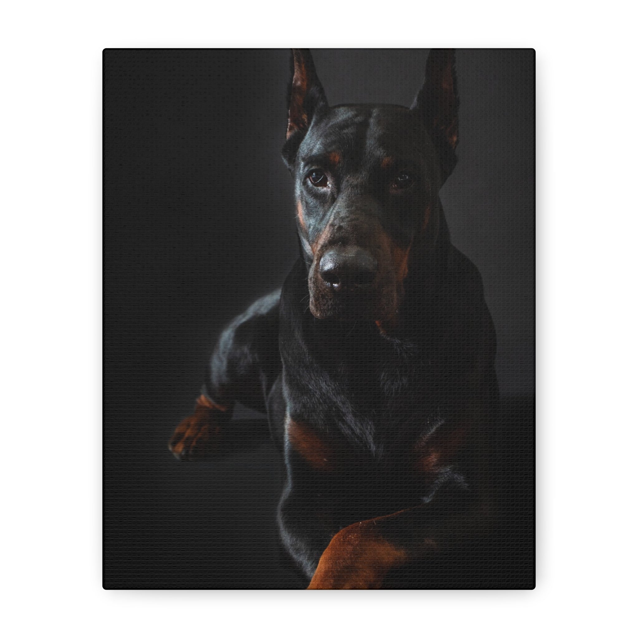 canvas-print-doberman-dog-wall-art-home-decor-office-decor-stretched-matte-canvas-1-25-gift-for-dog-lovers-animal-artwork-pet