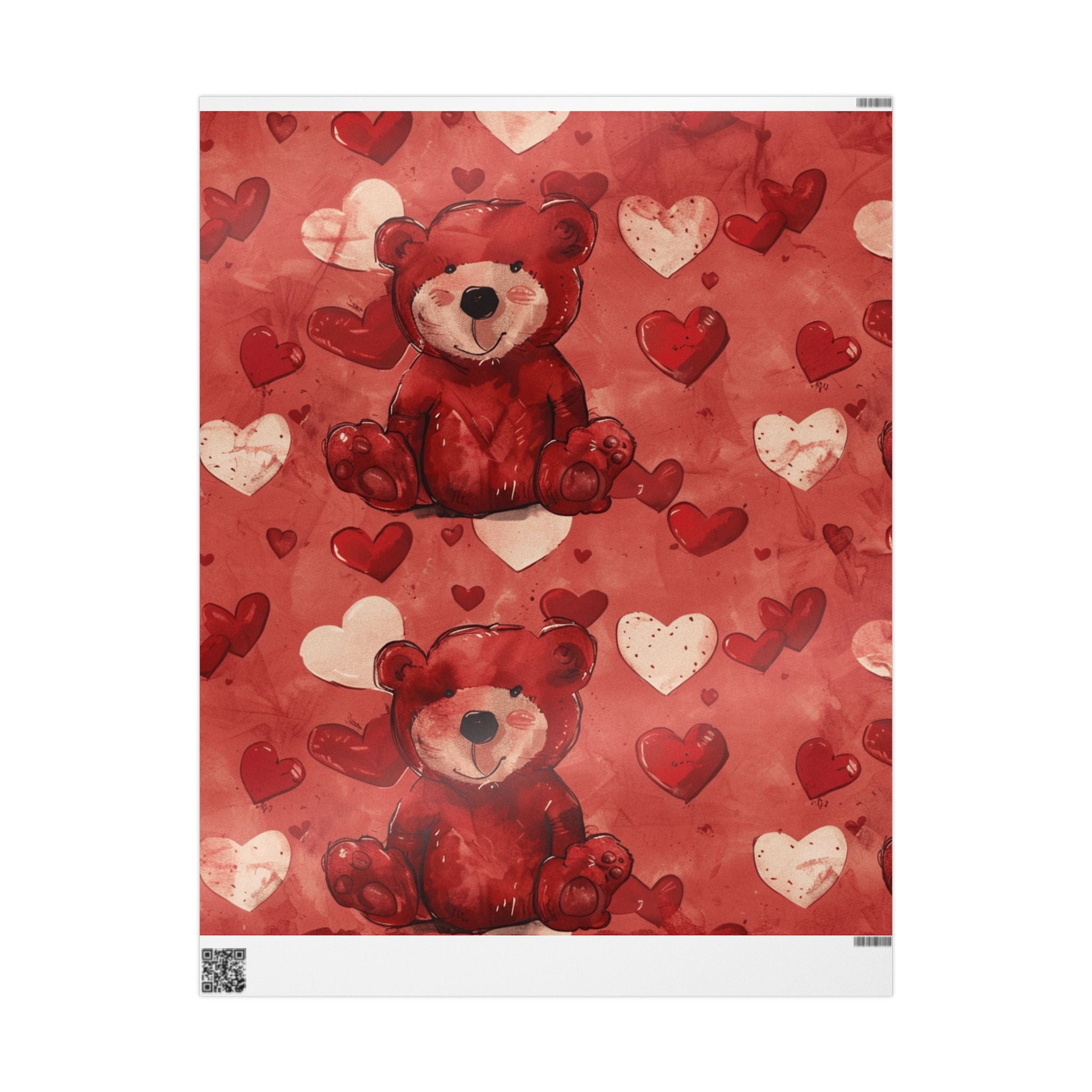 valentine-wrapping-papers-pink-teddy-bear-v-day-gift-wrap-holiday-present-accessories-love-theme-packaging-romantic-giftwrap-