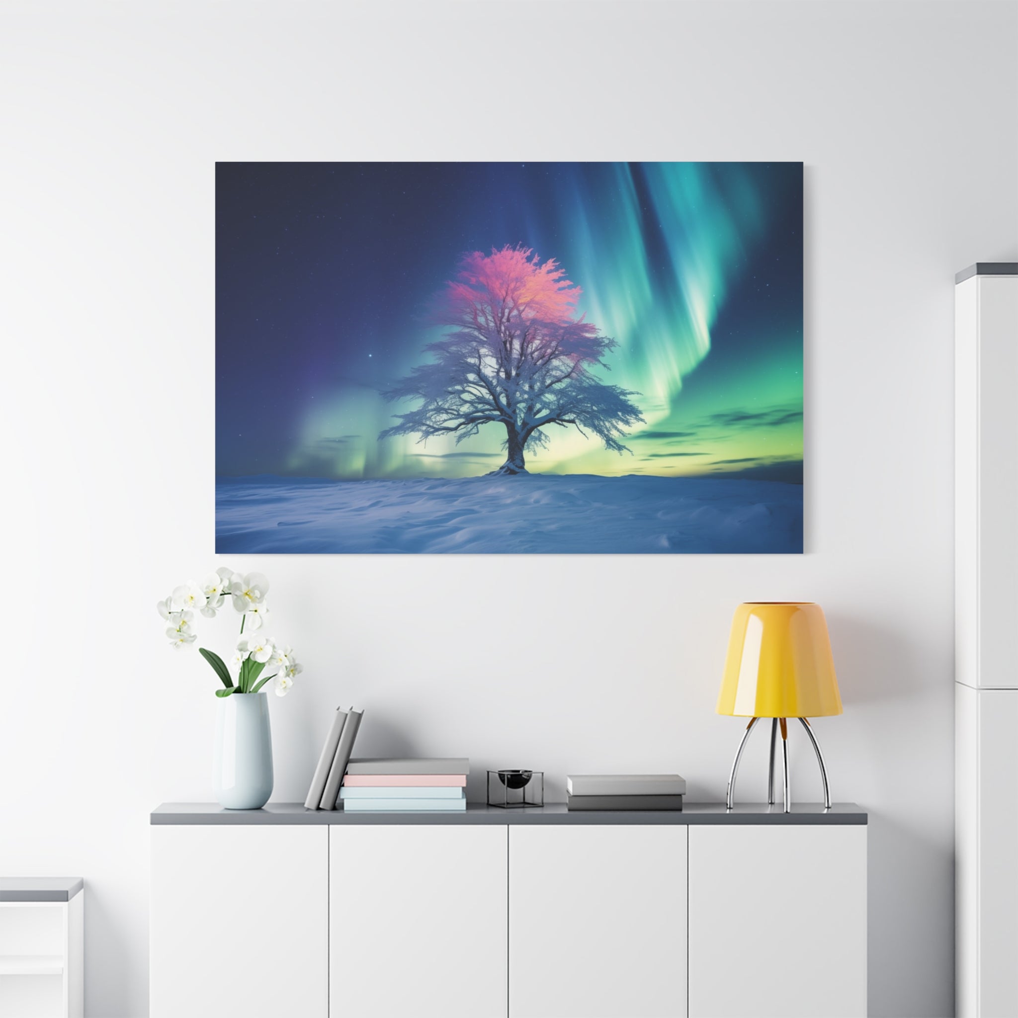 canvas-wall-art-aurora-borealis-scenery-northern-lights-canvas-print-home-decor-starry-night-picture-housewarming-gifts-wall-