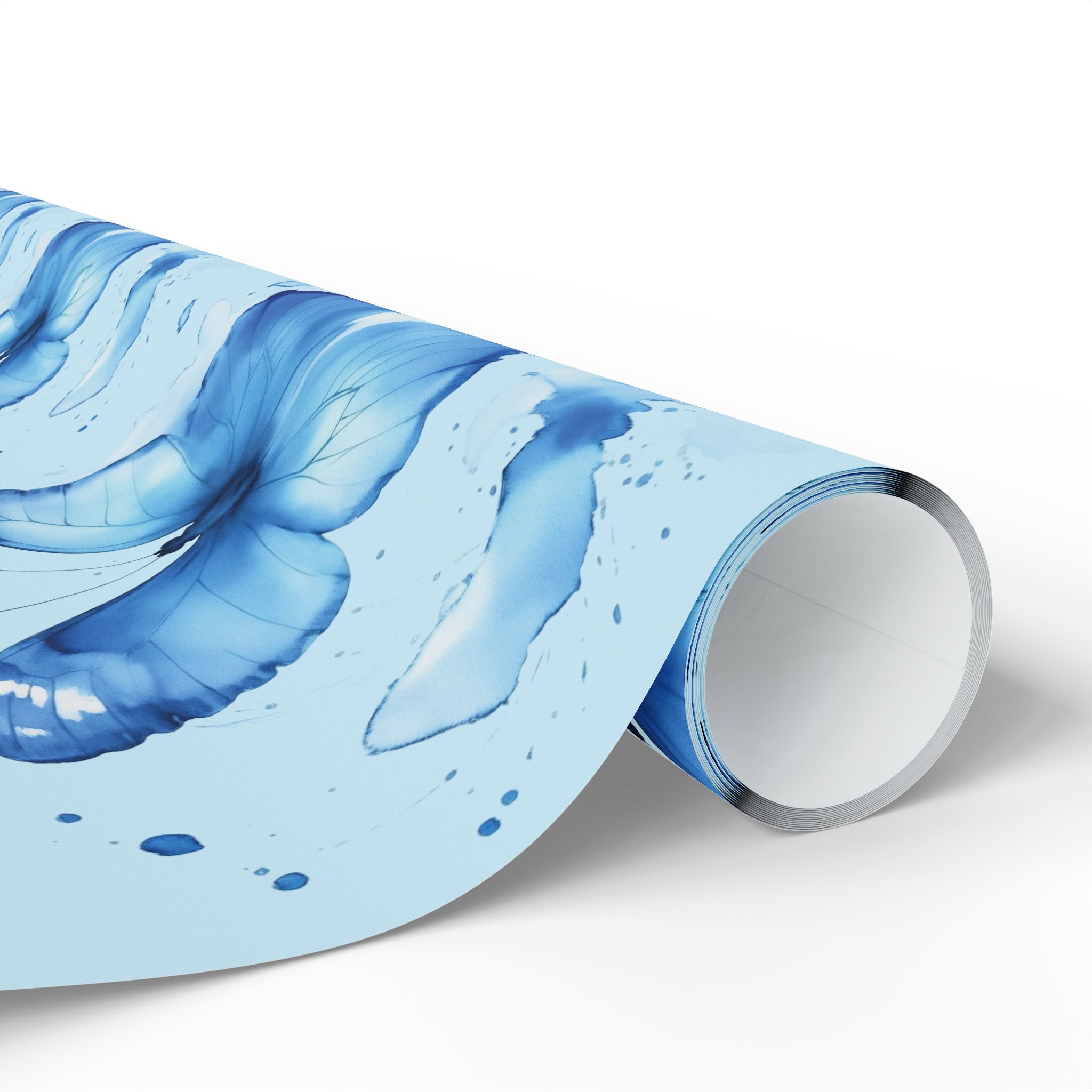 butterfly-watercolor-wrapping-papers-blue-elegant-roll-for-gifts-craft-supplies-birthday-gift-wrap-holiday-packaging-scrapboo