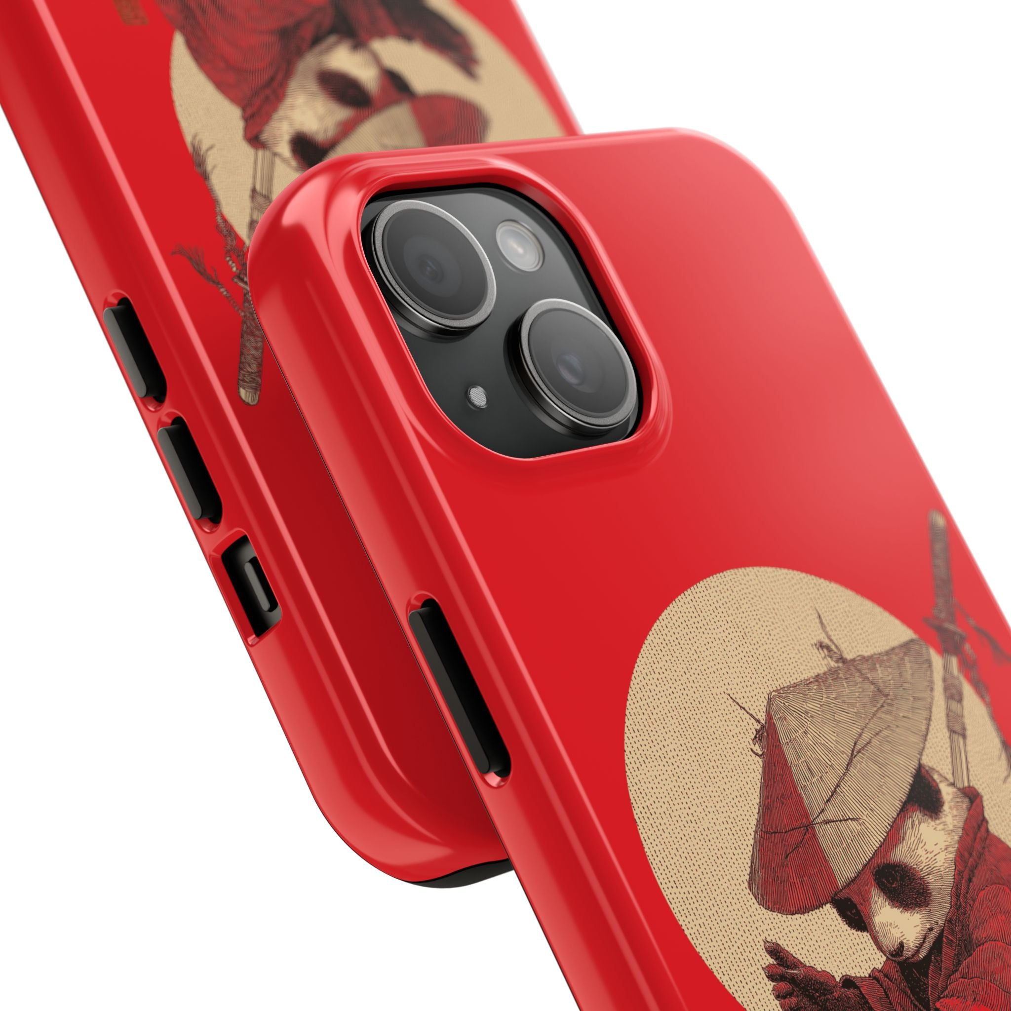 japanese-samurai-panda-iphone-tough-case-kawaii-animal-phone-cover-protective-phone-cover-japandi-art-iphone-case