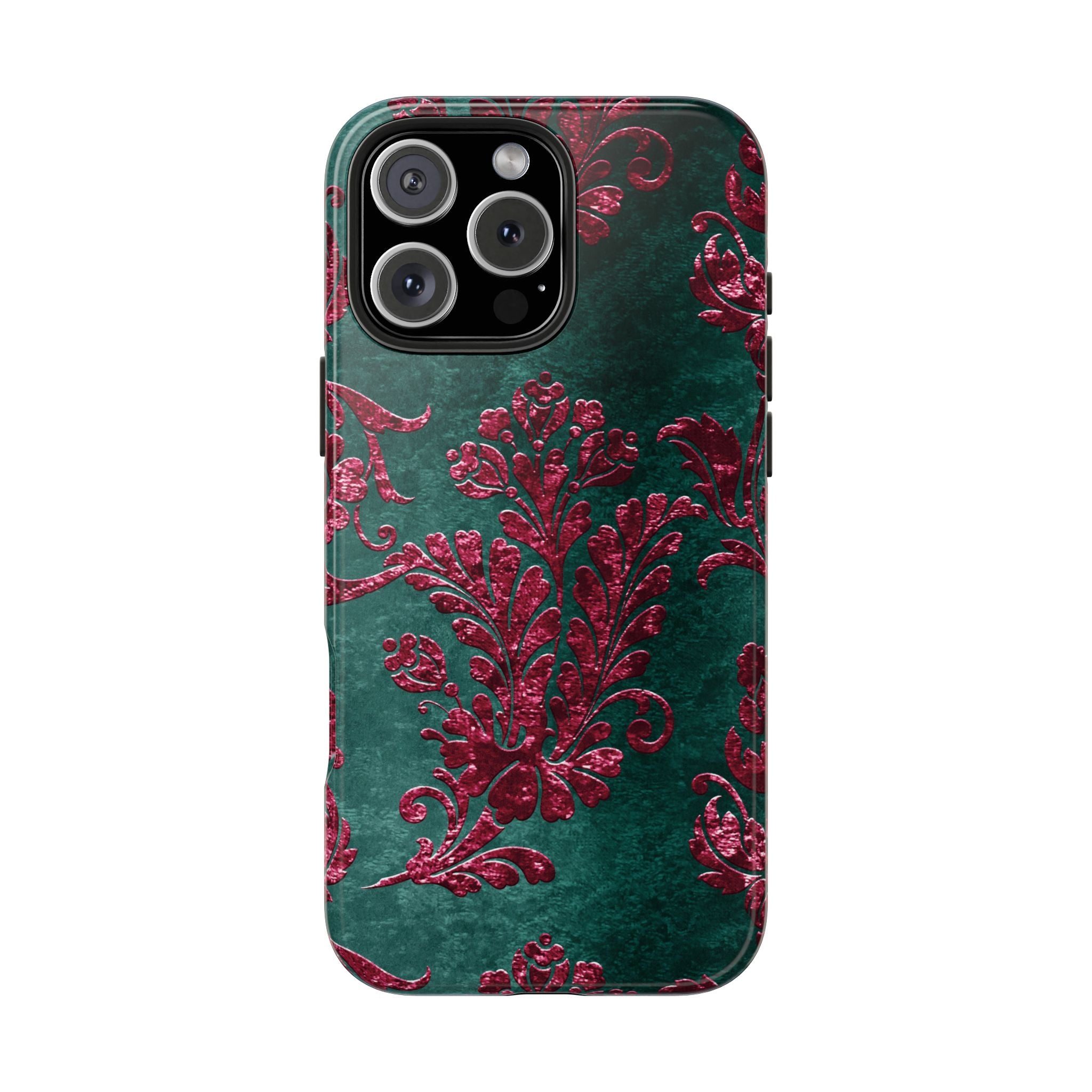 embossed-burgundy-velvet-tough-iphone-case-protective-iphone-cover-heavy-duty-iphone-case-rugged-phone-case-durable-smartphon