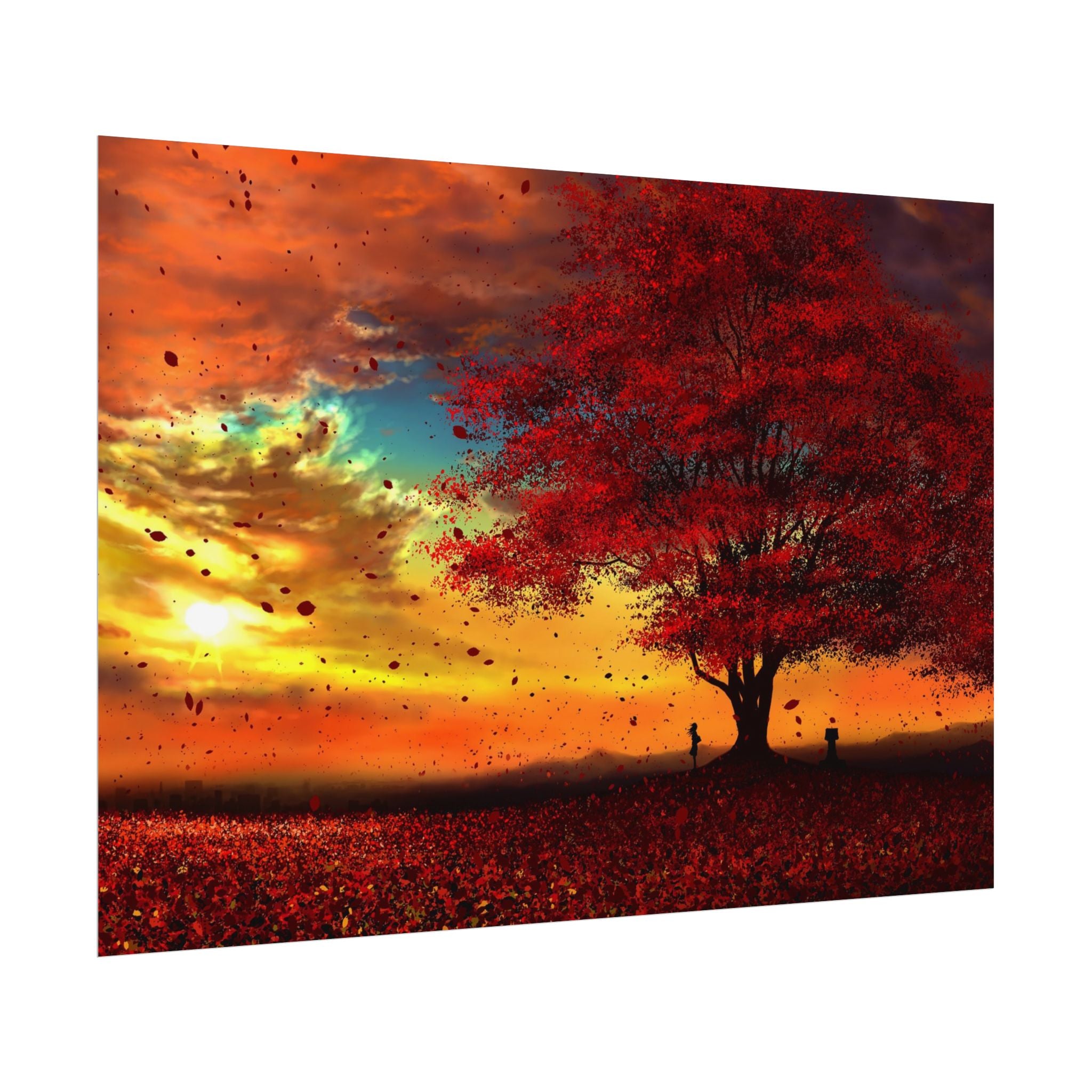 sunset-scenery-autumn-poster-print-wall-art-decor-home-decoration-nature-artwork-gift-idea-wall-hanging