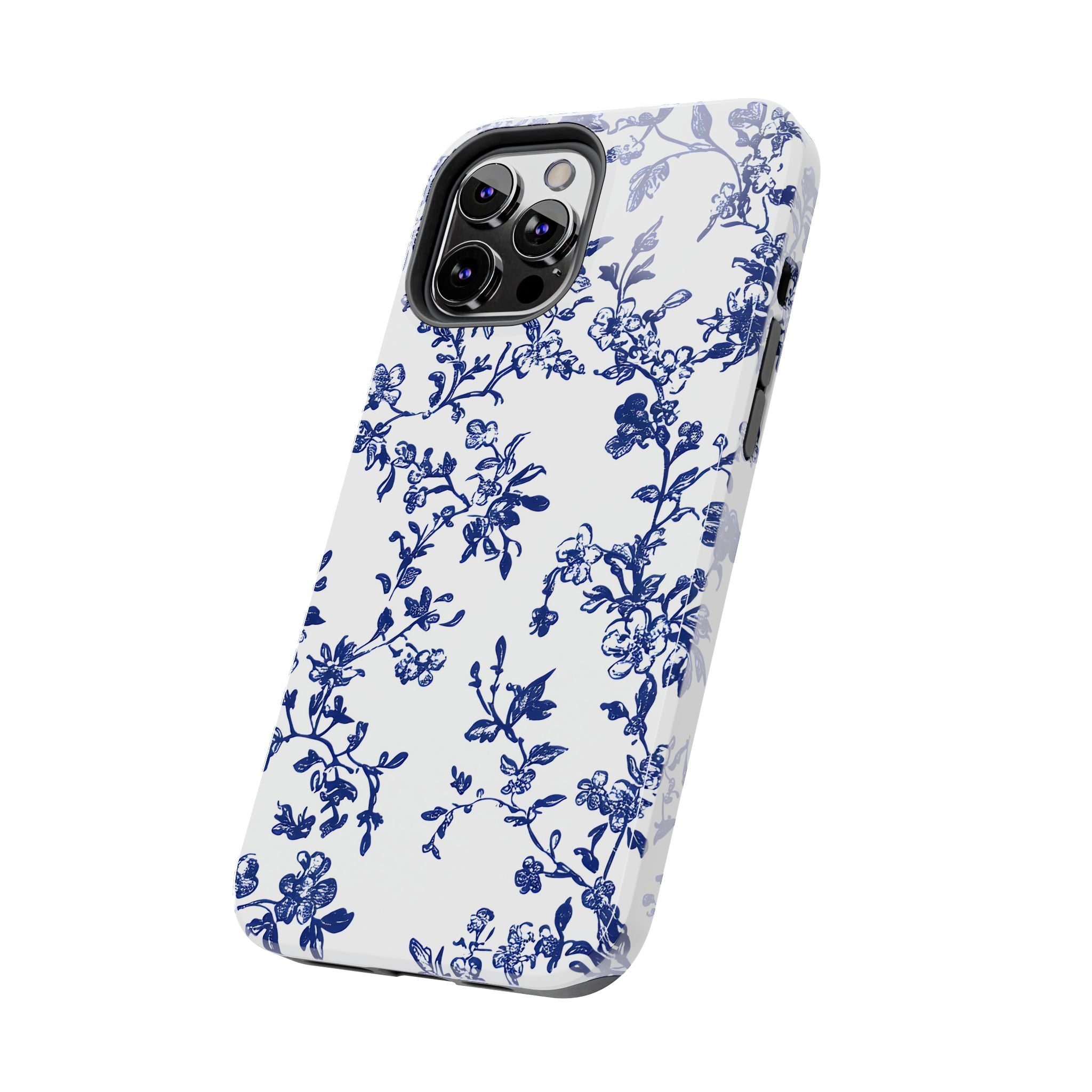 french-toile-floral-tough-iphone-case-blue-iphone-cover-protective-iphone-case-hard-shell-iphone-case-vintage-design-iphone-c