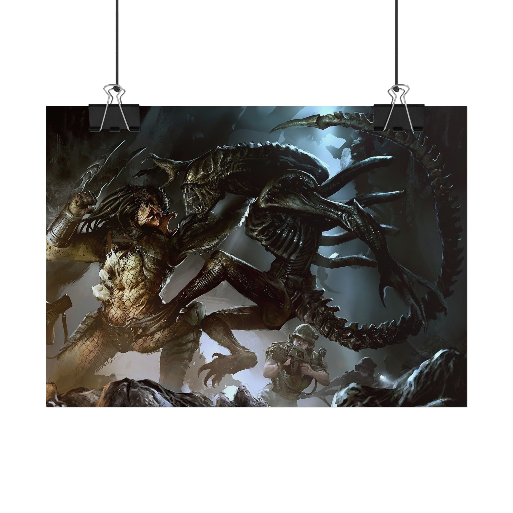 predator-alien-poster-print-xenomorph-si-fi-home-decor-movie-poster-pretador-fantasy-art