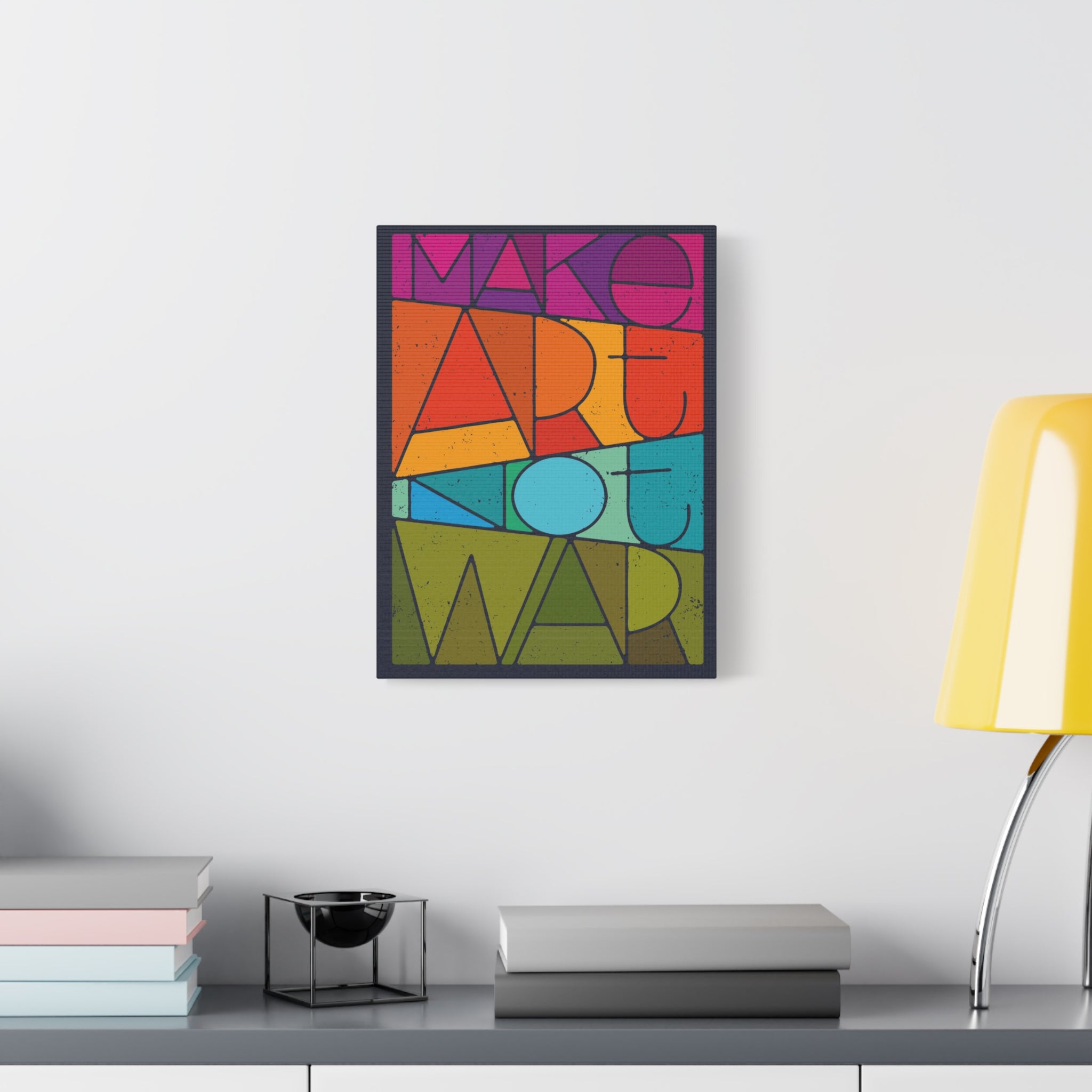 canvas-print-make-art-not-love-wall-art-decor-gallery-wrapped-living-room-artwork-matte-finish-housewarming-gift