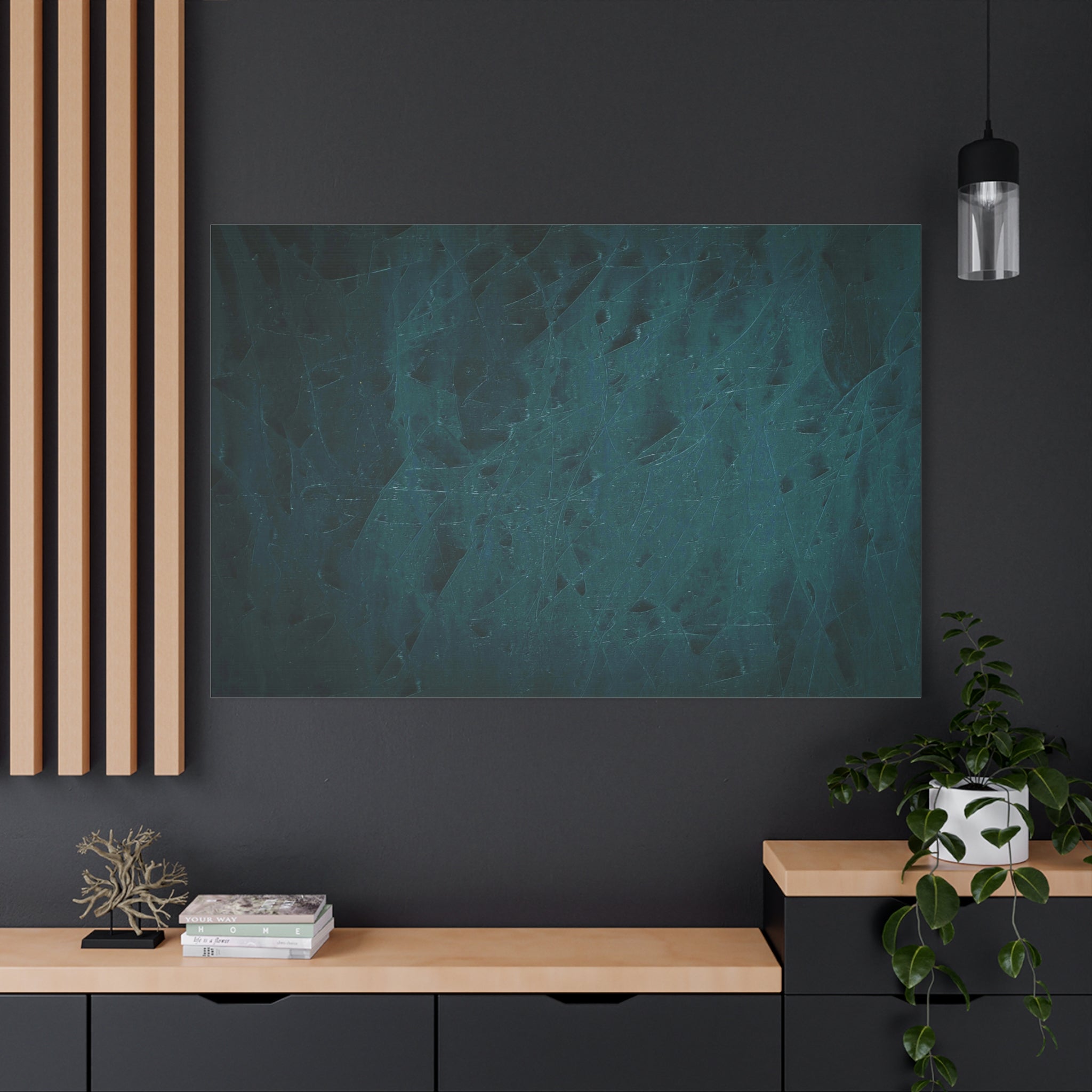 canvas-wall-art-dark-green-abstract-minimalist-art-contemporary-home-decor-modern-wall-print-unique-wall-decor-abstract-paint