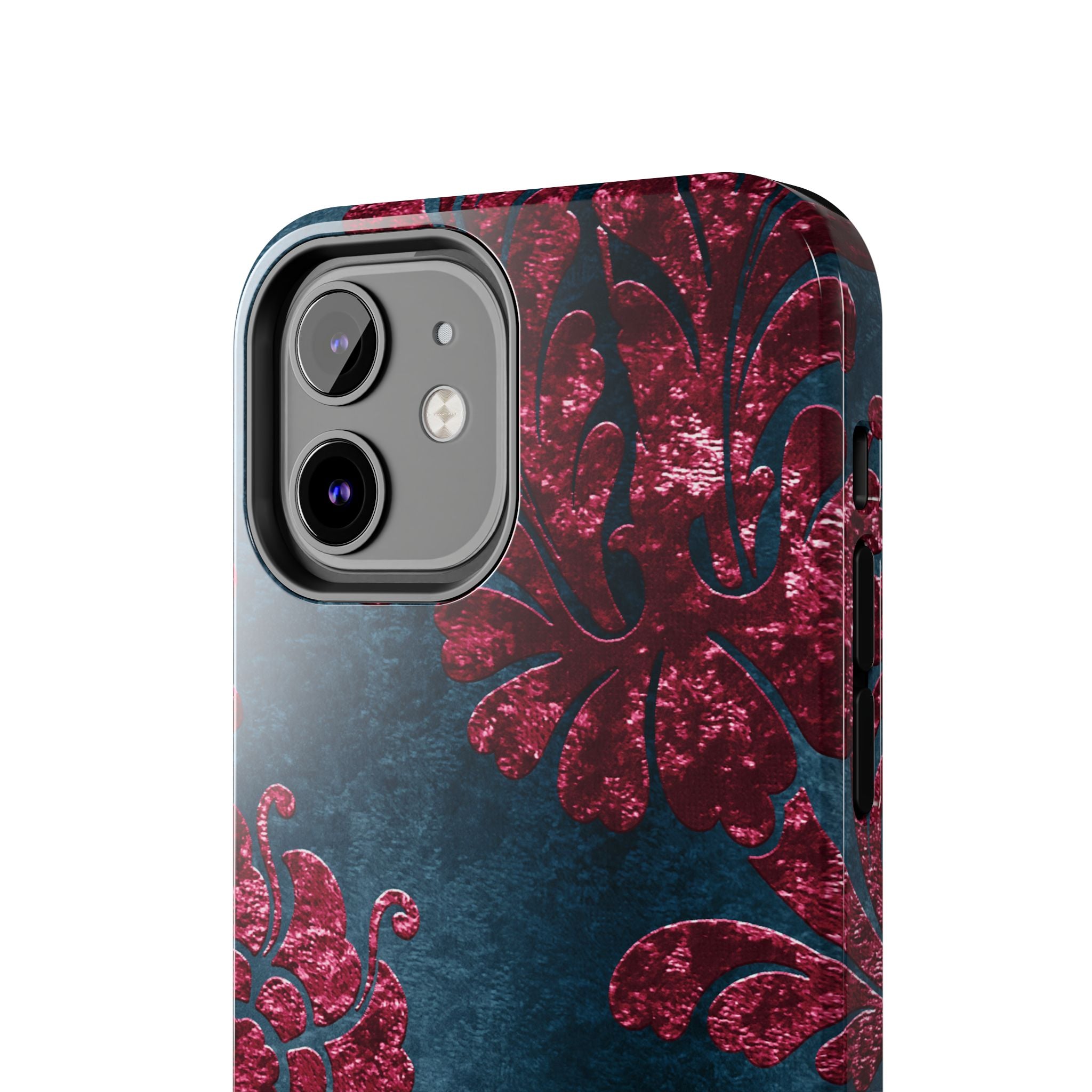 embossed-burgundy-velvet-tough-iphone-case-protective-iphone-cover-heavy-duty-iphone-case-rugged-phone-case-durable-smartphon