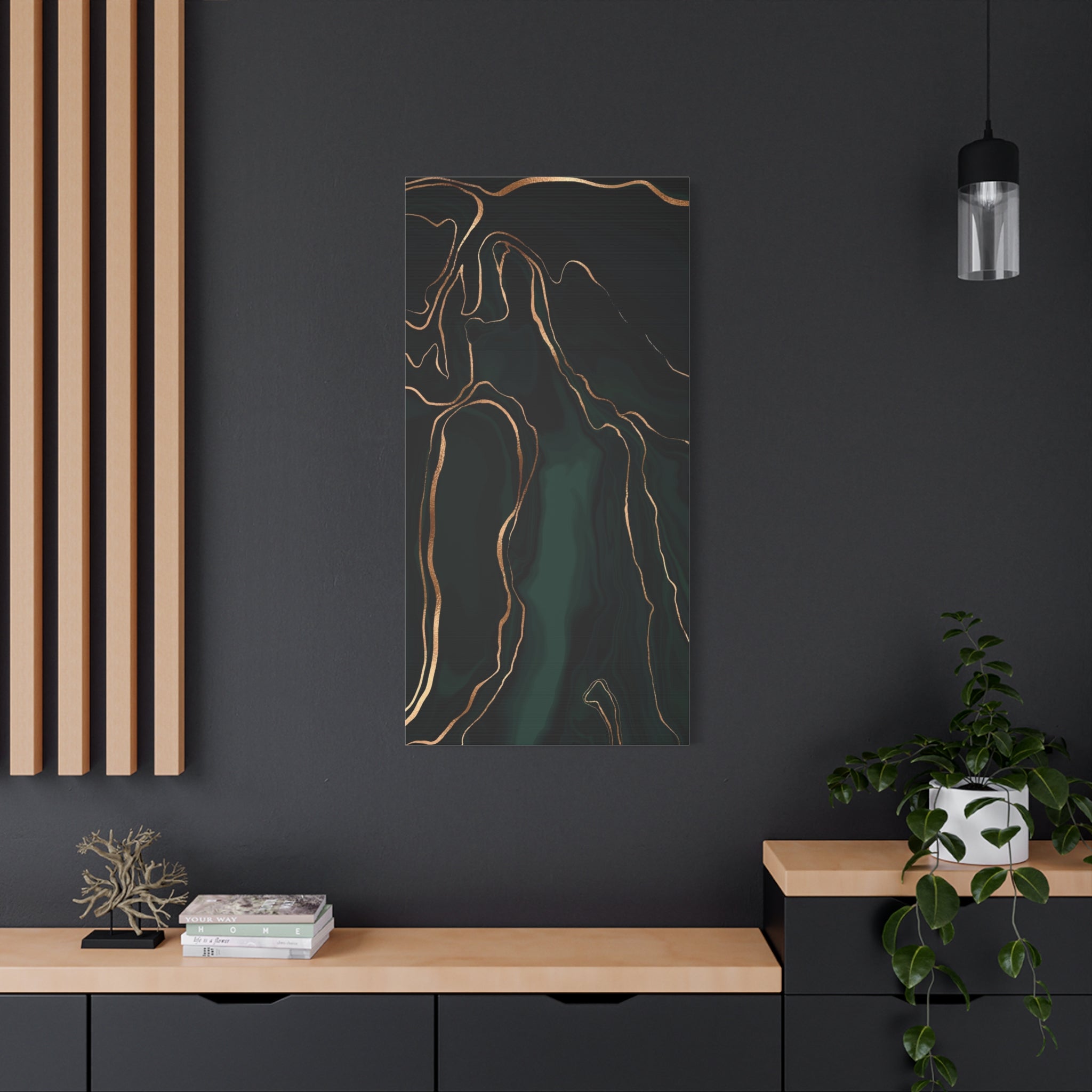 canvas-print-abstract-green-gold-painting-wall-art-home-decor-office-decor-green-canvas-bedroom-modern-art-green-print