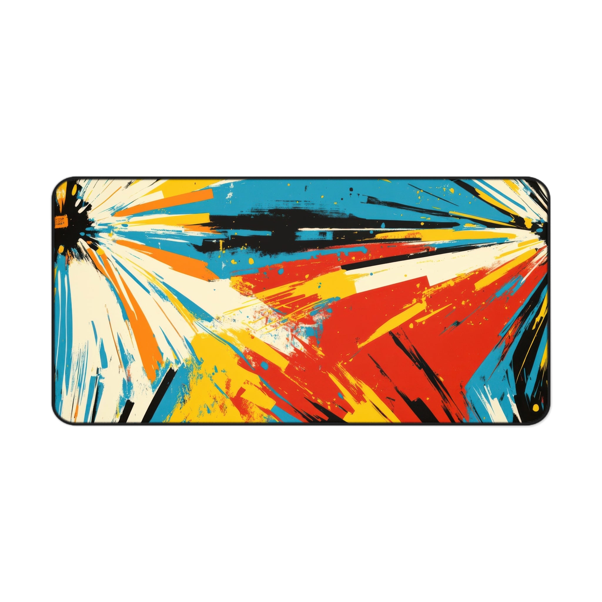 retro-vibrant-multicolor-desk-pad-abstract-mouse-pad-colorful-desk-mat-rainbow-abstract-desk-mat-bright-mousepad