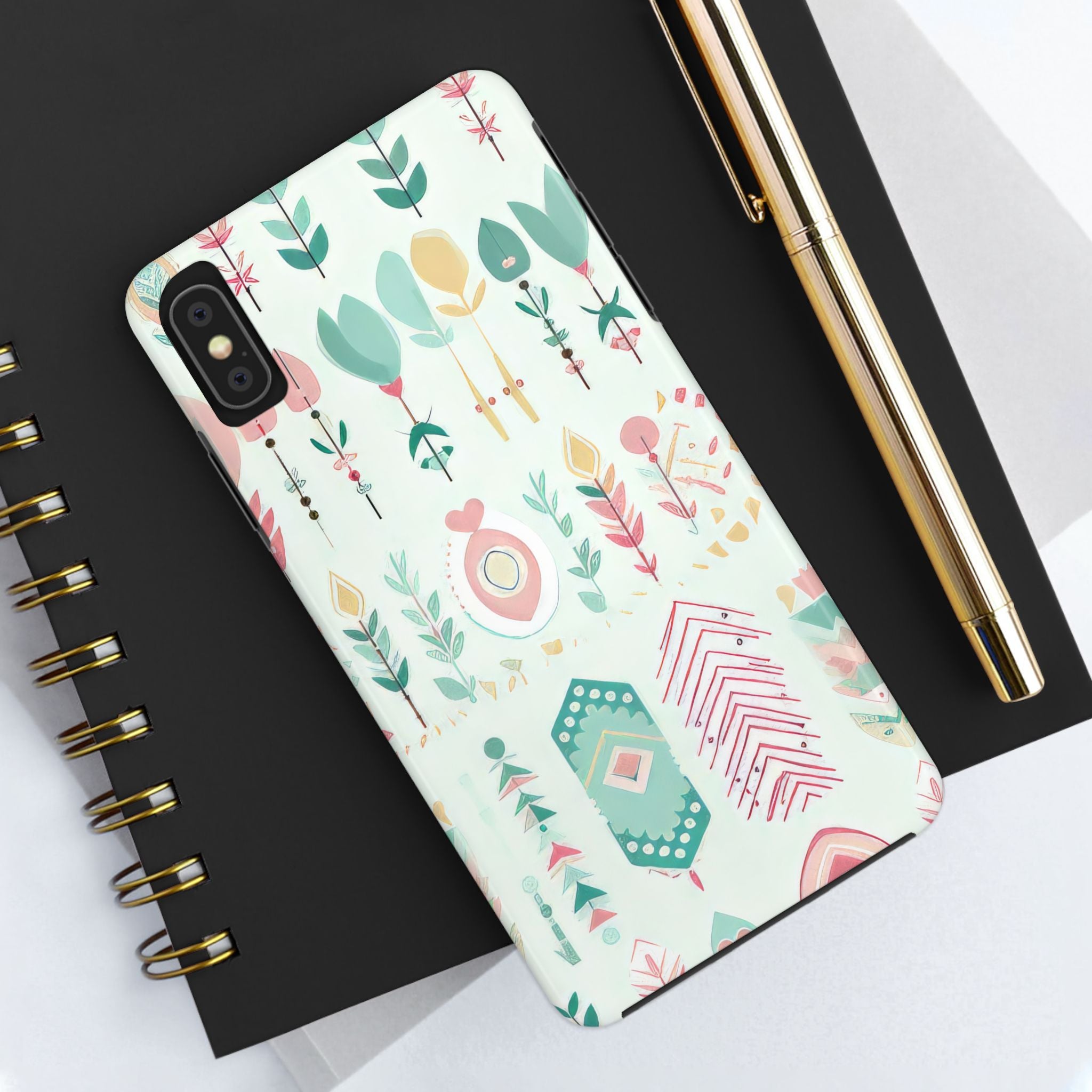 boho-floral-pastel-iphone-tough-case-protective-iphone-cover-artistic-iphone-case-stylish-tech-accessory-unique-gift-iphone-c