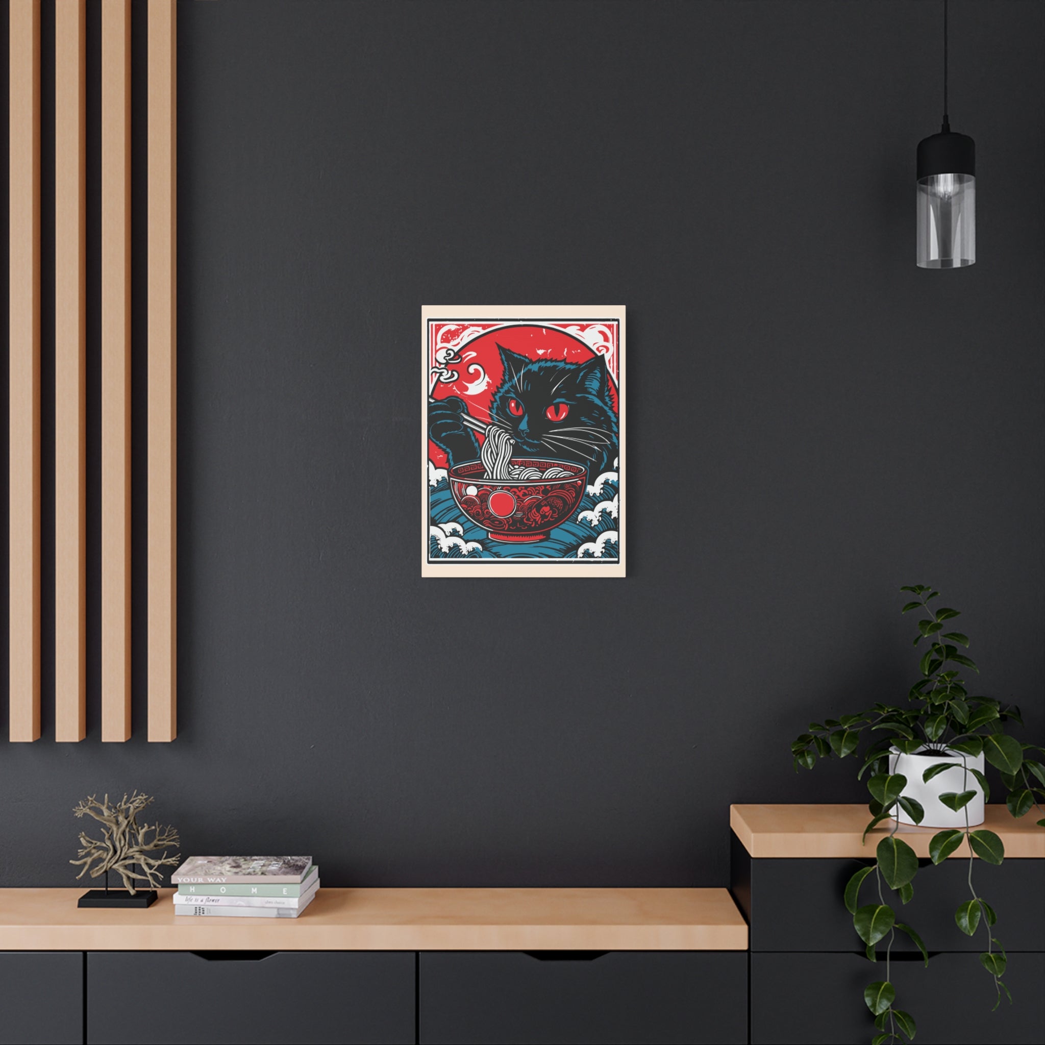 canvas-print-cat-eating-ramen-noodle-retro-japanese-decor-wall-art-living-room-decoration-matte-stretched-home-decor-cute