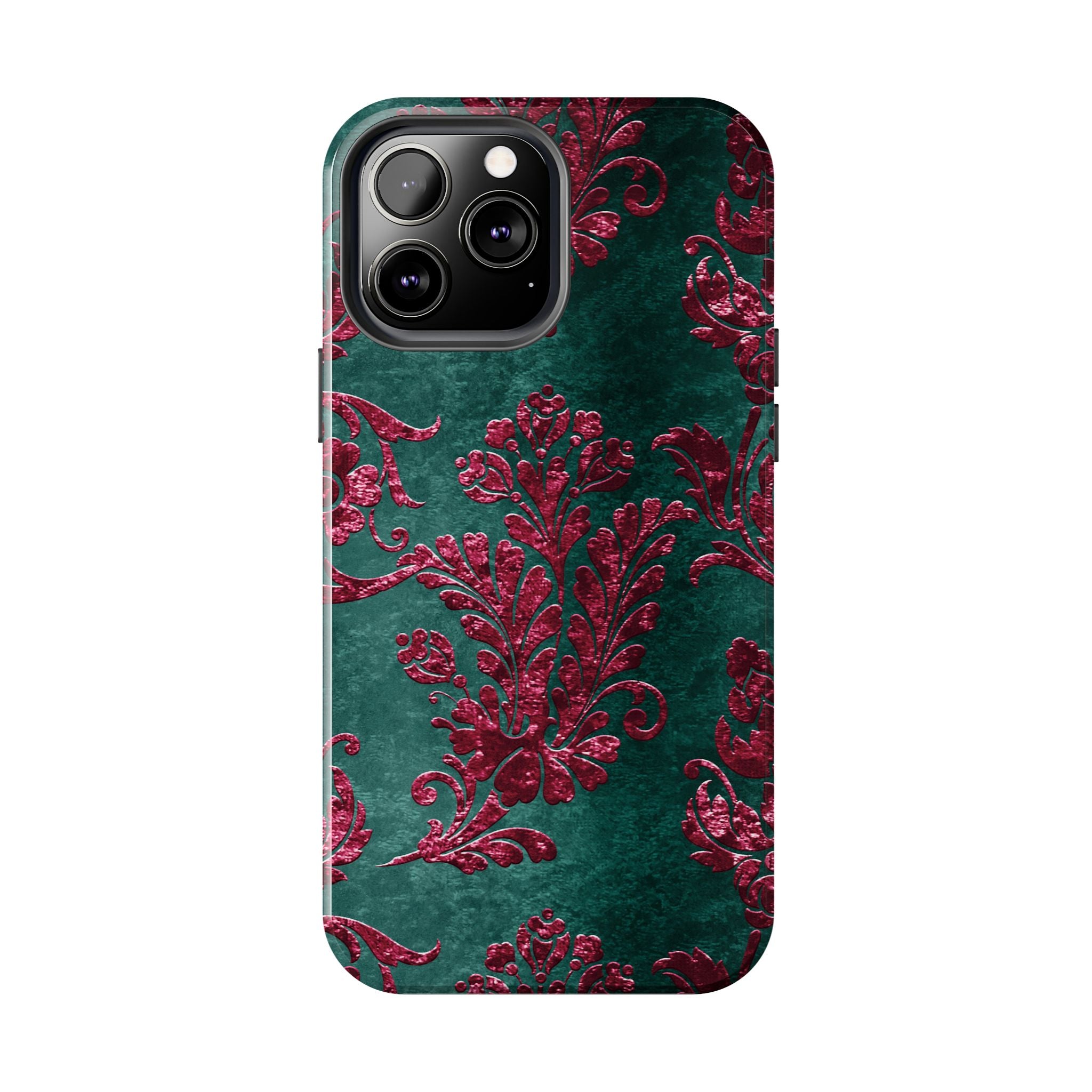 embossed-burgundy-velvet-tough-iphone-case-protective-iphone-cover-heavy-duty-iphone-case-rugged-phone-case-durable-smartphon
