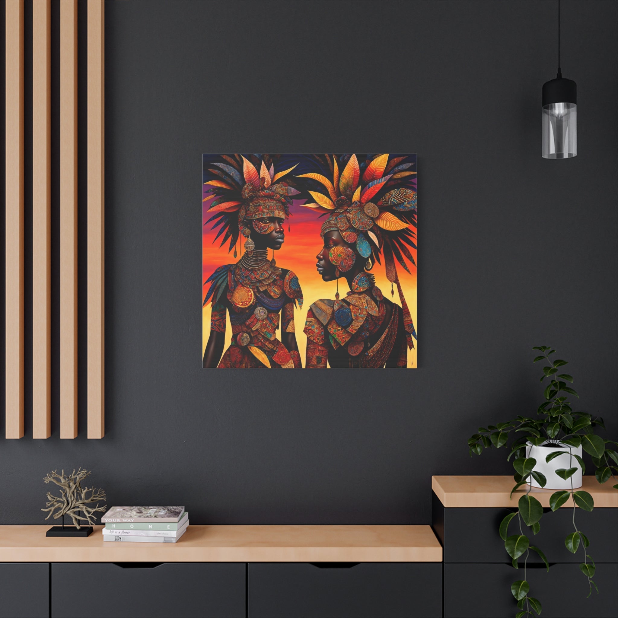 canvas-wall-art-traditional-african-woman-african-portrait-afrocentric-home-decor-tribal-art-african-american-art-ethnic-wall