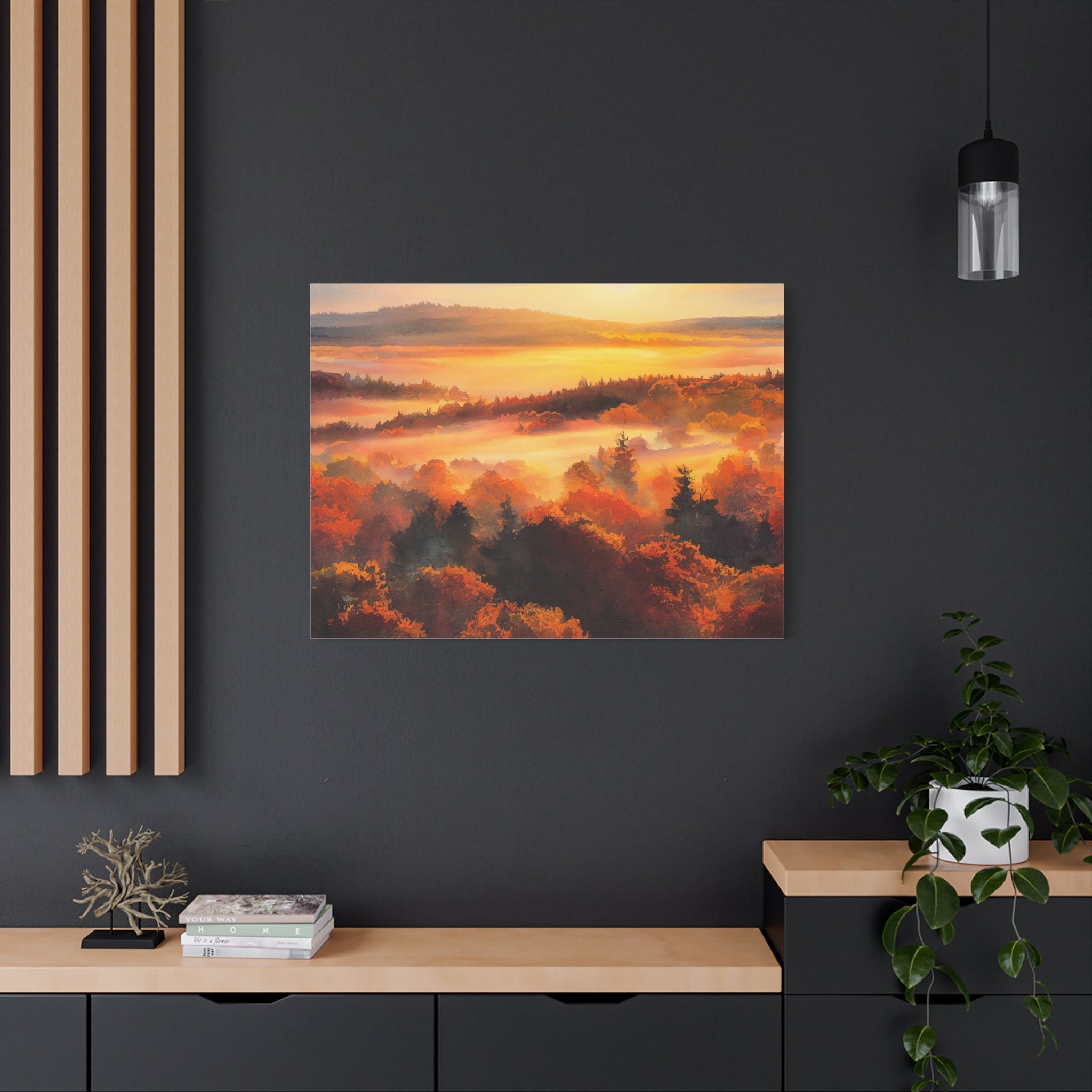 watercolor-fall-canvas-wall-art-fall-sunset-tree-print-stretched-matte-canvas-home-decor-autumn-decor-gift-for-nature-lovers