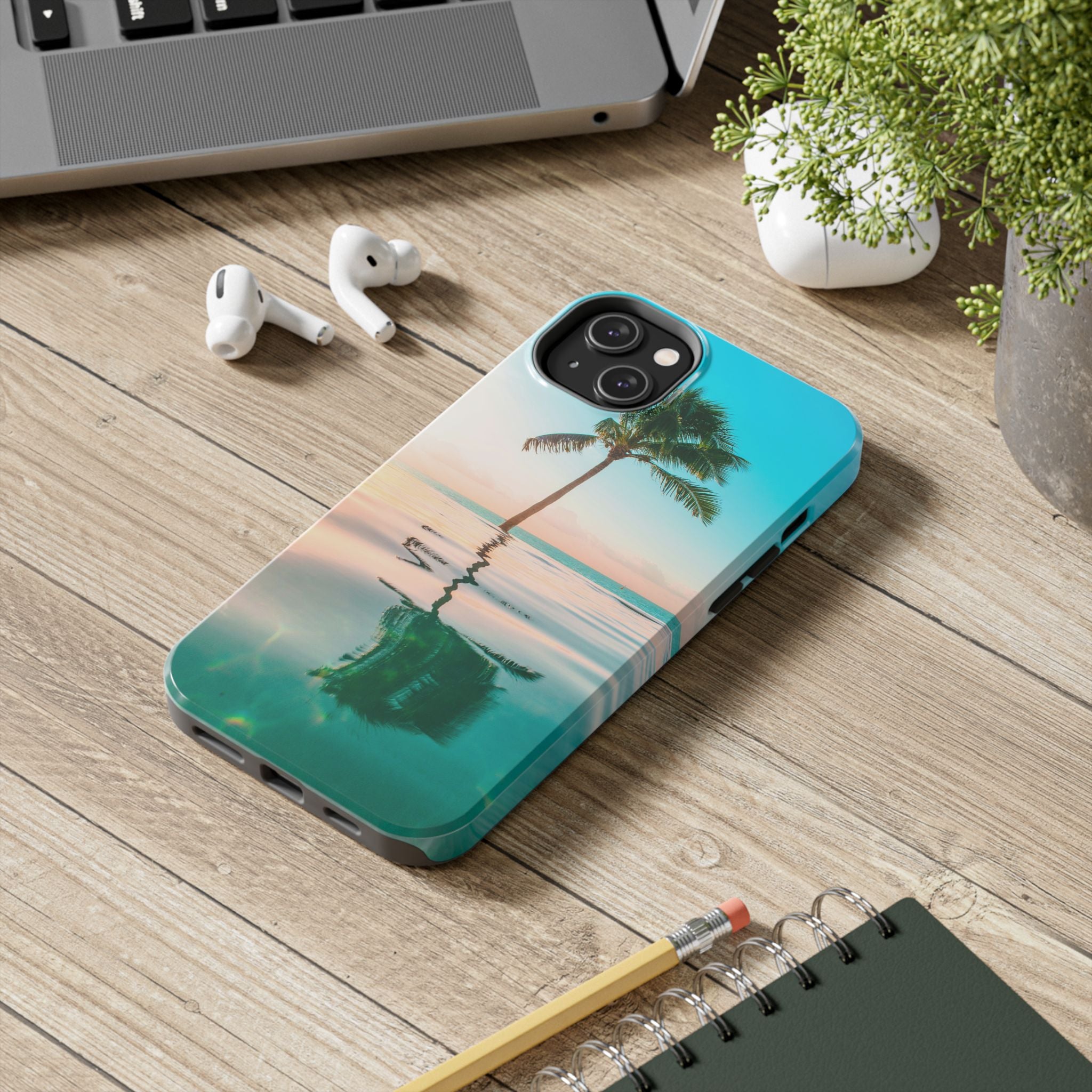 palm-tree-iphone-tough-case-stylish-protective-iphone-cover-beach-lover-gift-summer-accessory-trendy-tropical-smartphone-shel