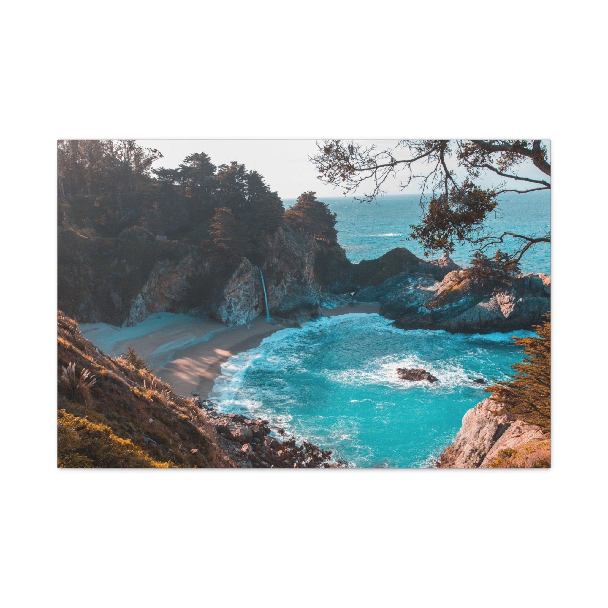 canvas-print-beach-sea-nature-scenery-home-decor-wall-art-ocean-sunset-coastal-landscape-matte-stretched-home-decoration