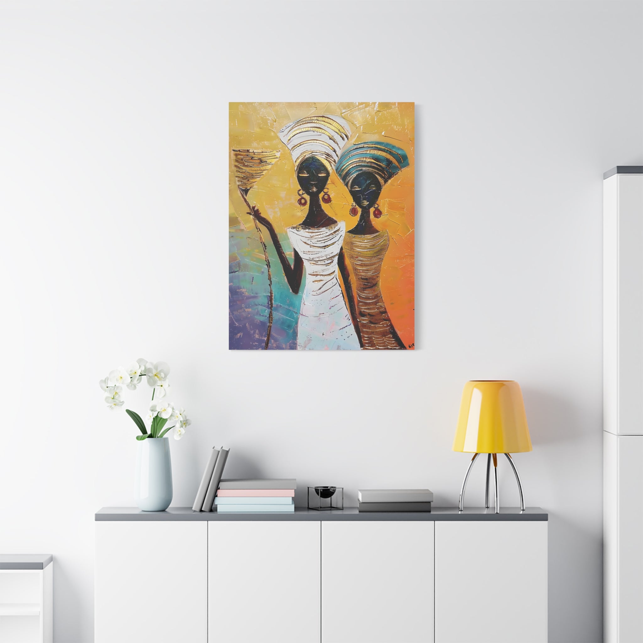 canvas-wall-art-traditional-african-woman-african-portrait-afrocentric-home-decor-tribal-art-african-american-art-ethnic-wall