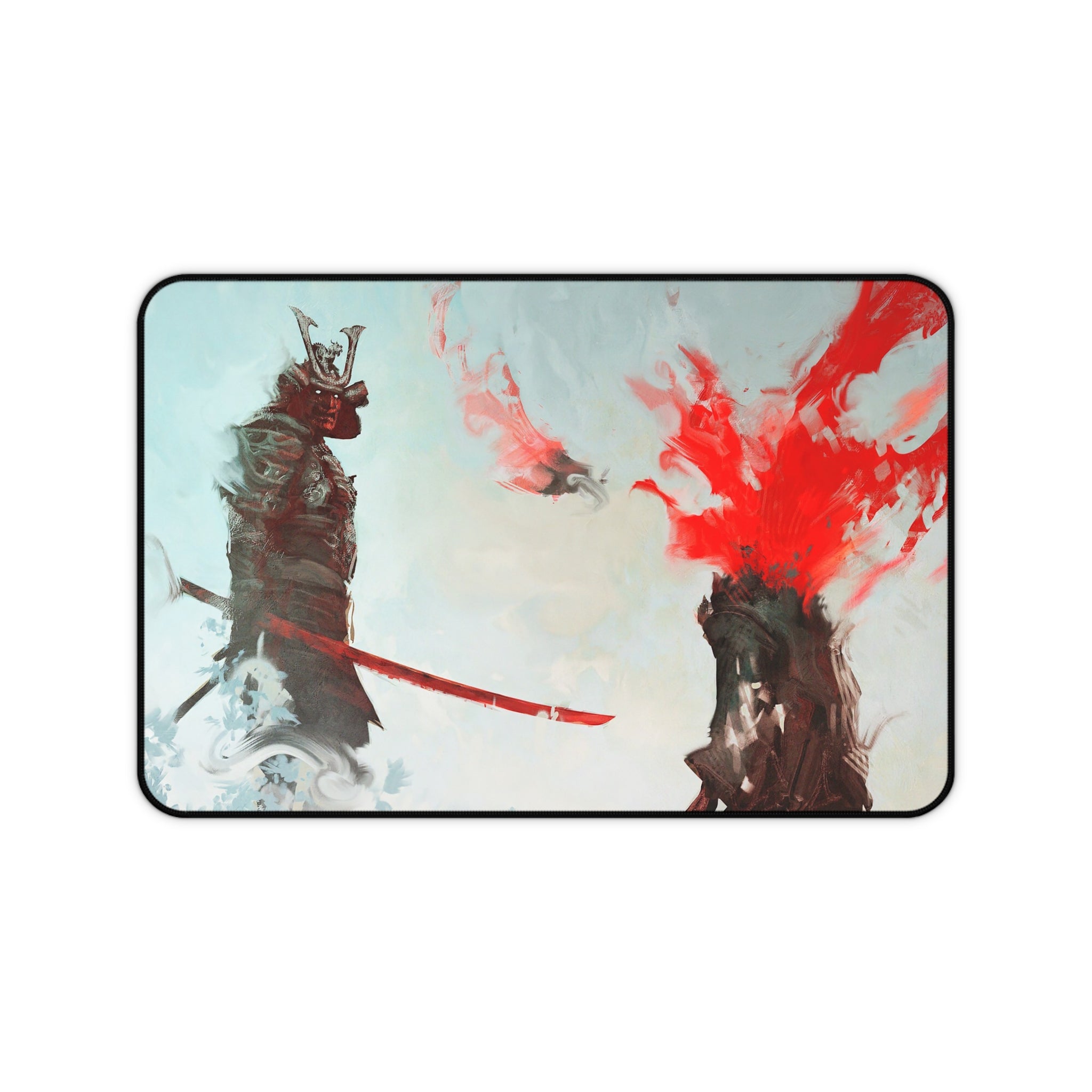 fantasy-samurai-warrior-with-oni-mask-mouse-pad-japanese-katana-samurai-warrior-with-armor-desk-mat-japanese-anime-samurai-de