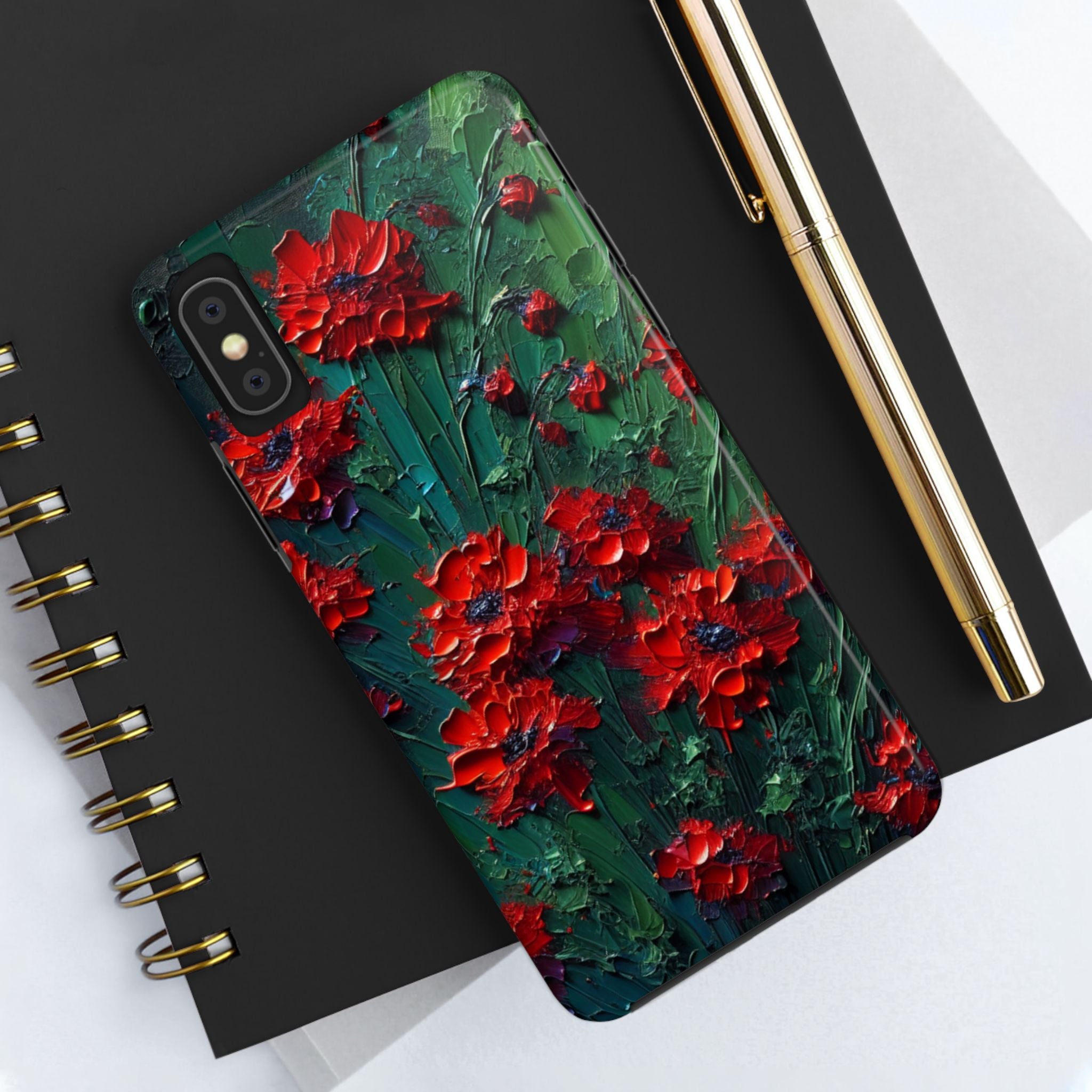 iphone-tough-case-red-wildflowers-oil-painting-floral-iphone-case-protective-iphone-cover-nature-lover-gift-botanical-accesso