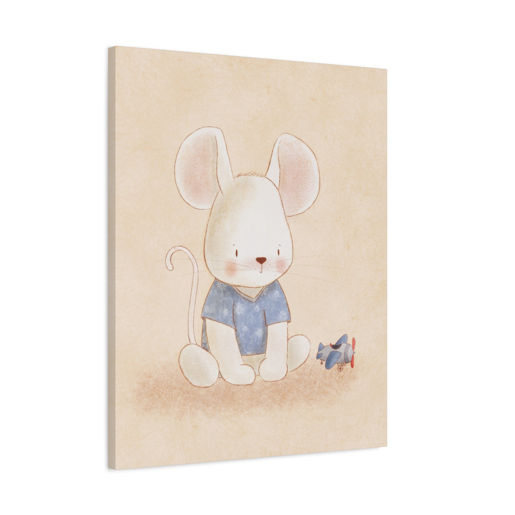 canvas-wall-art-cute-mouse-nursery-decor-baby-mouse-print-nursery-art-cute-mouse-decoration-baby-nursery-cute-animals