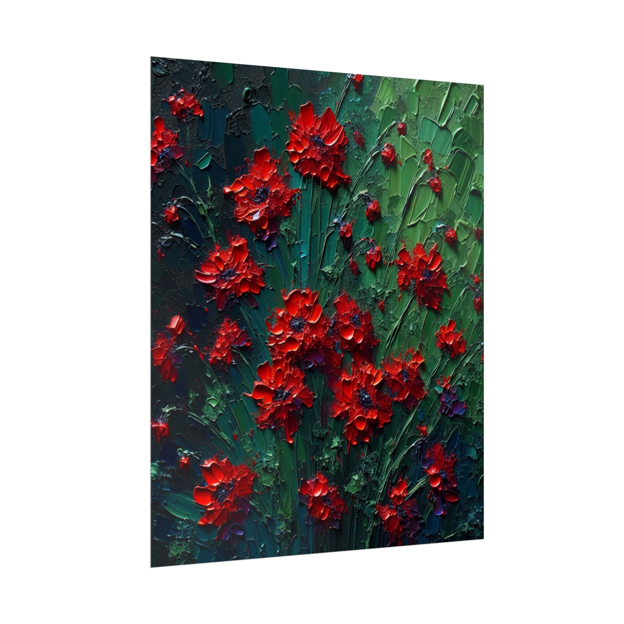 red-wildflowers-poster-print-impasto-oil-painting-look-stretched-wall-art-home-decor-floral-print-gift-for-nature-lover