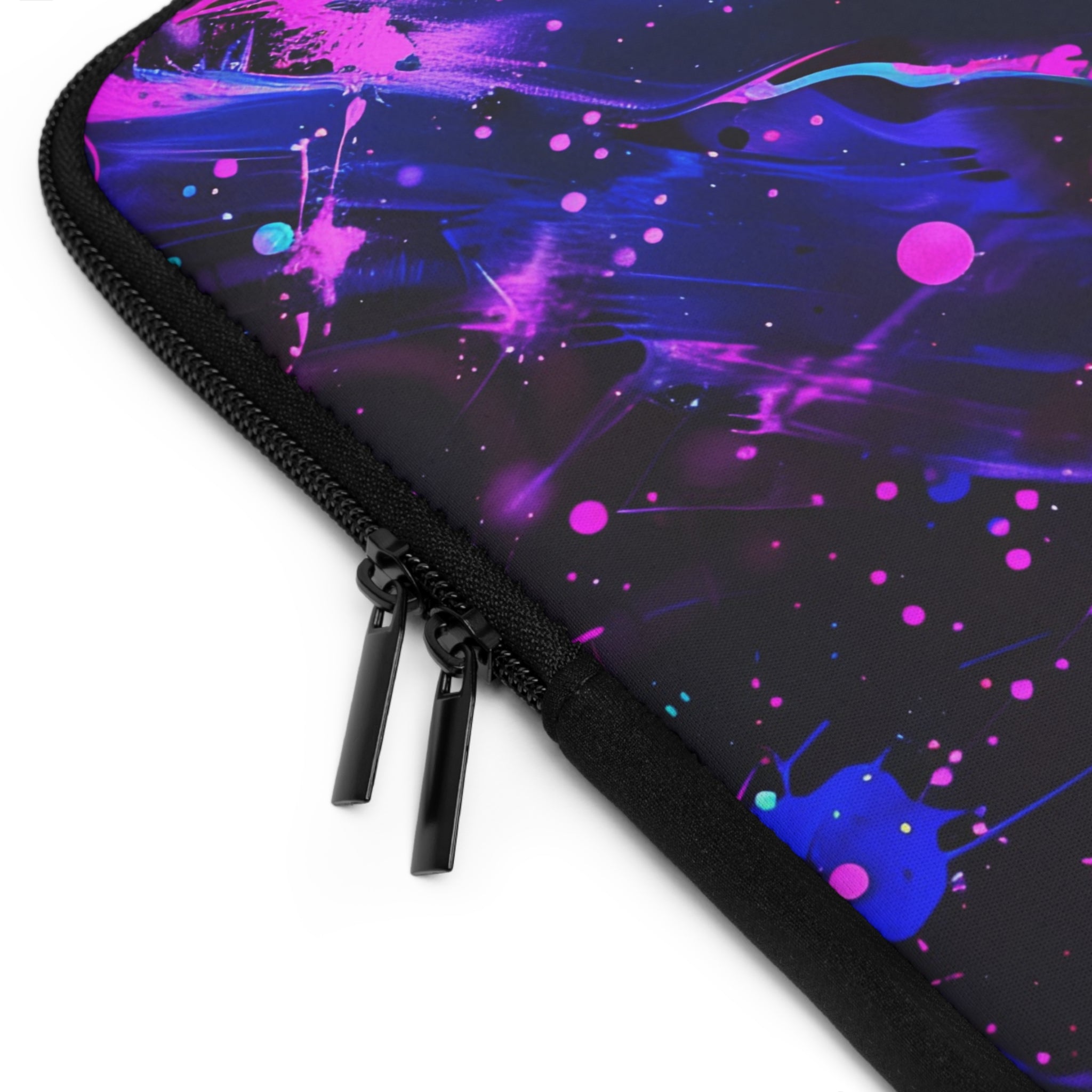 neon-abstract-paint-splatter-laptop-sleeve-navy-macbook-air-sleeve-unique-tech-accessories-colorful-laptop-case-computer-cove