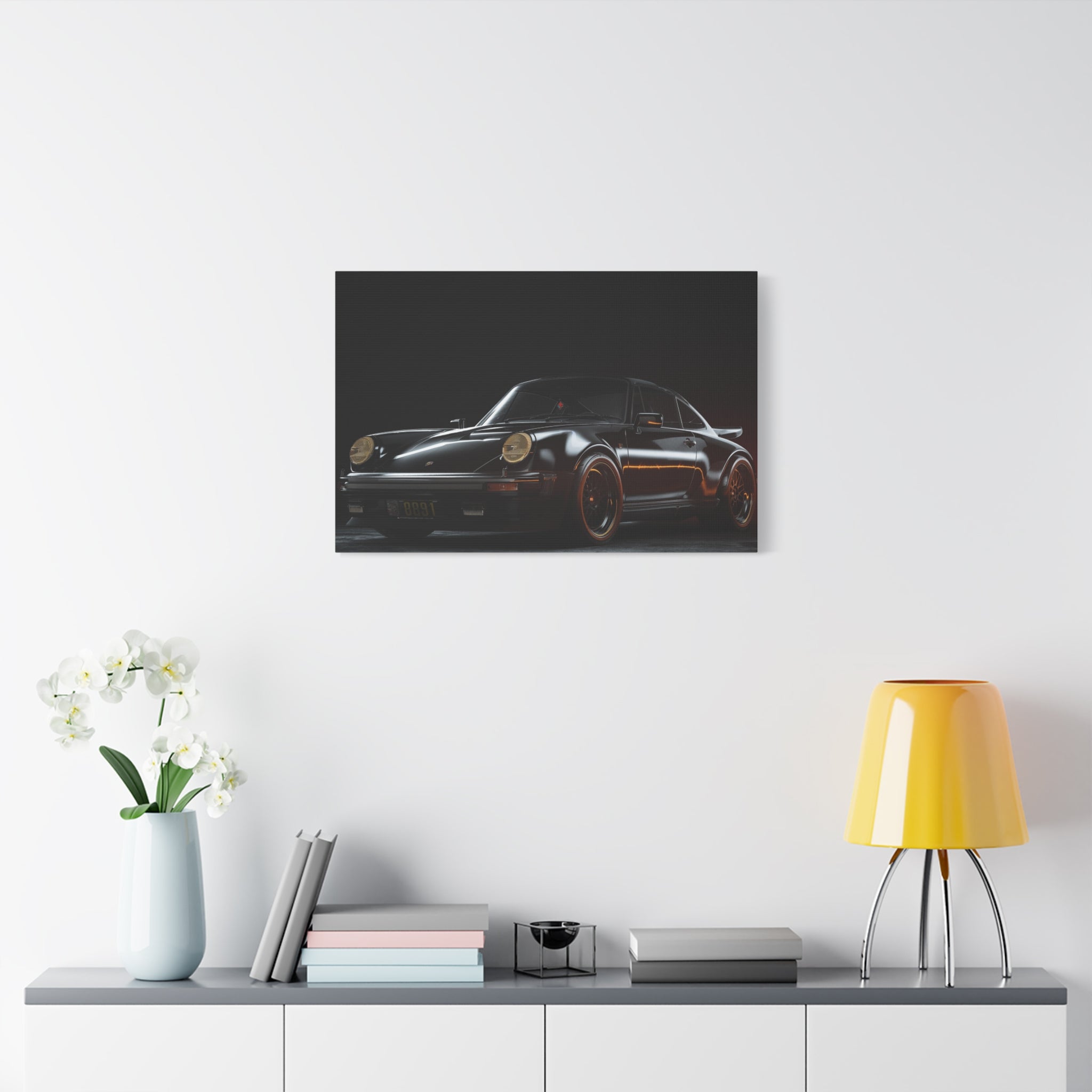 canvas-print-wall-art-porsche-911-red-gt3r-red-supercar-poster-matte-canvas-decor-stretched-large-canvas-wall-art-hypercars