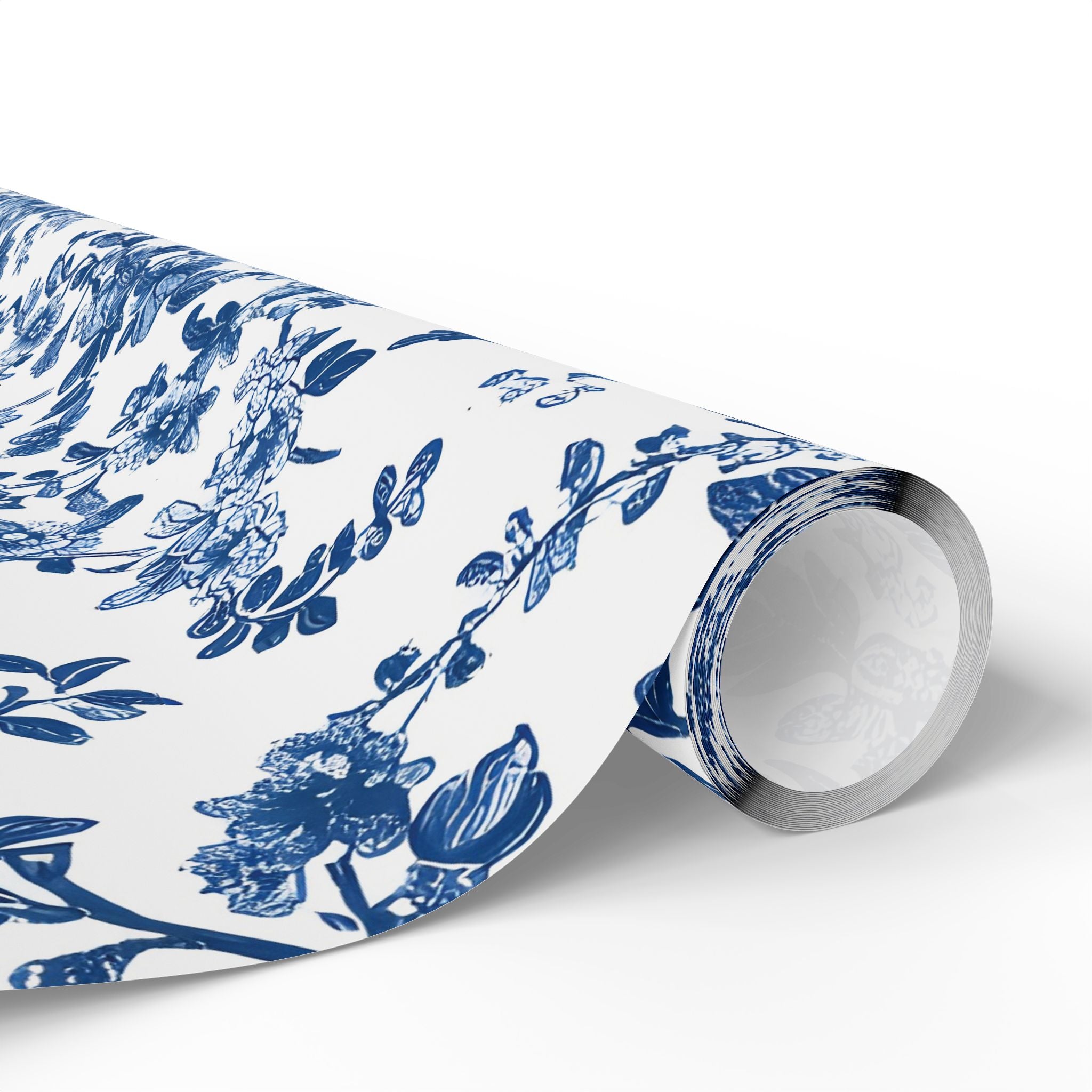 wrapping-papers-blue-french-toile-floral-elegant-gift-wrap-holiday-gift-wrap-birthday-wrapping-paper-wedding-gift-wrap-christ