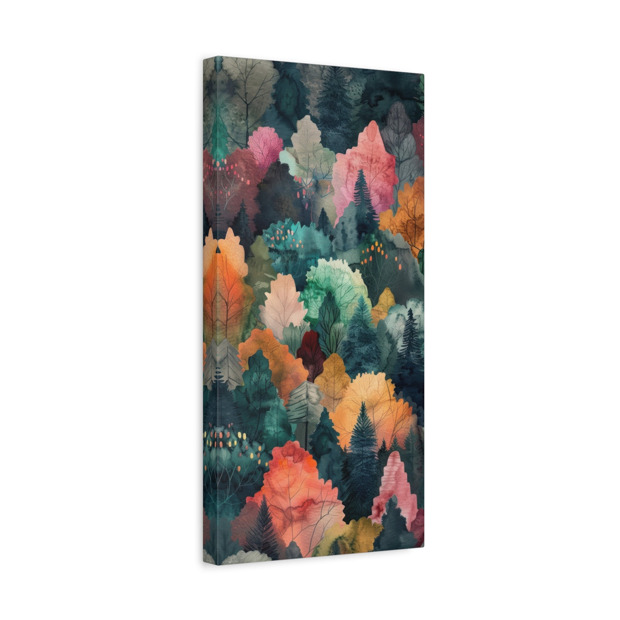 canvas-wall-art-autumn-watercolor-decor-fall-decor-pastel-colors-nature-decor-fall-canvas-wall-art-matte-canvas
