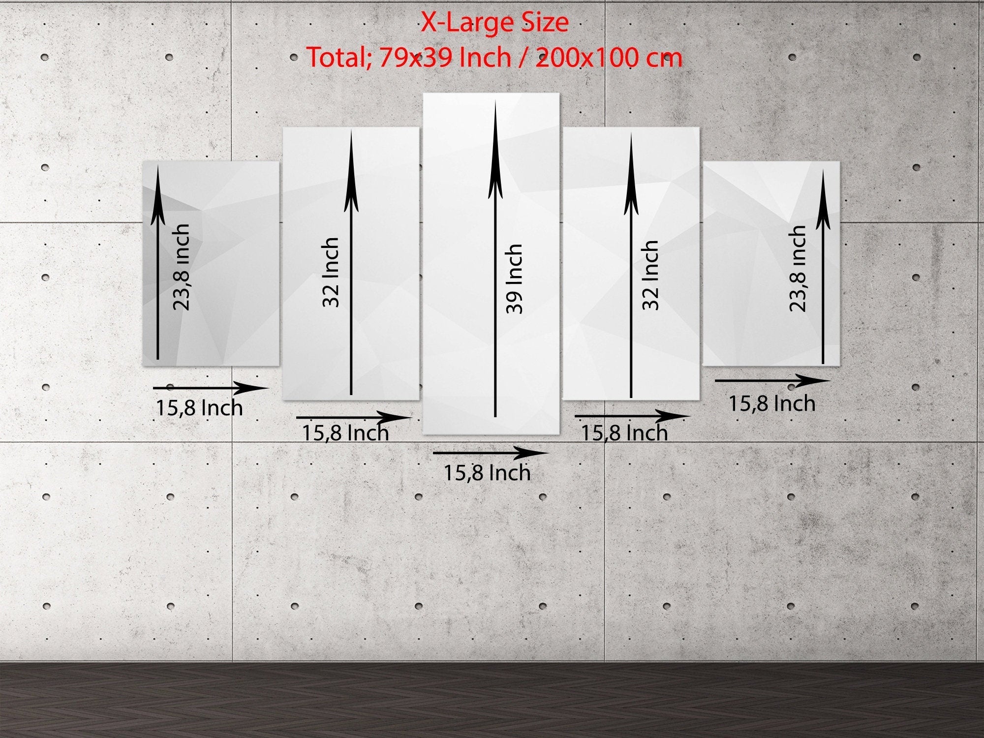 great-wall-of-china-5-piece-canvas-extra-large-wall-art-chinese-art-great-wall-poster-5-piece-5-panel-chinese-gift