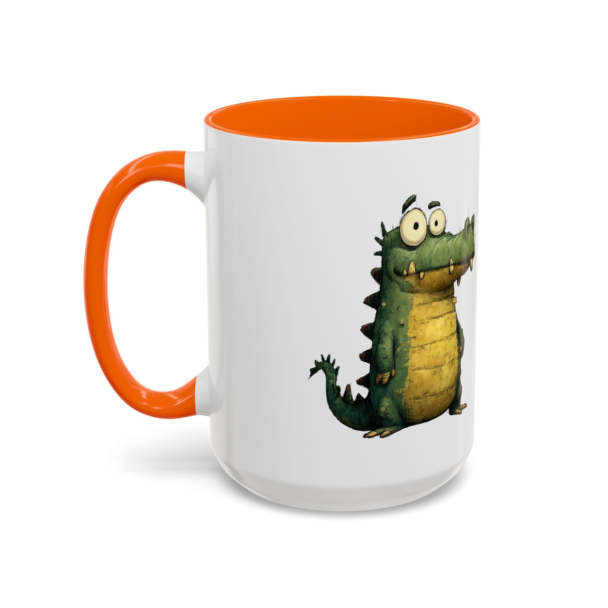 Funny Alligator Accent Coffee Mug | Cute Animal Mug for Nature Lovers, Ideal Gift for Birthdays, Holidays, Home Decor