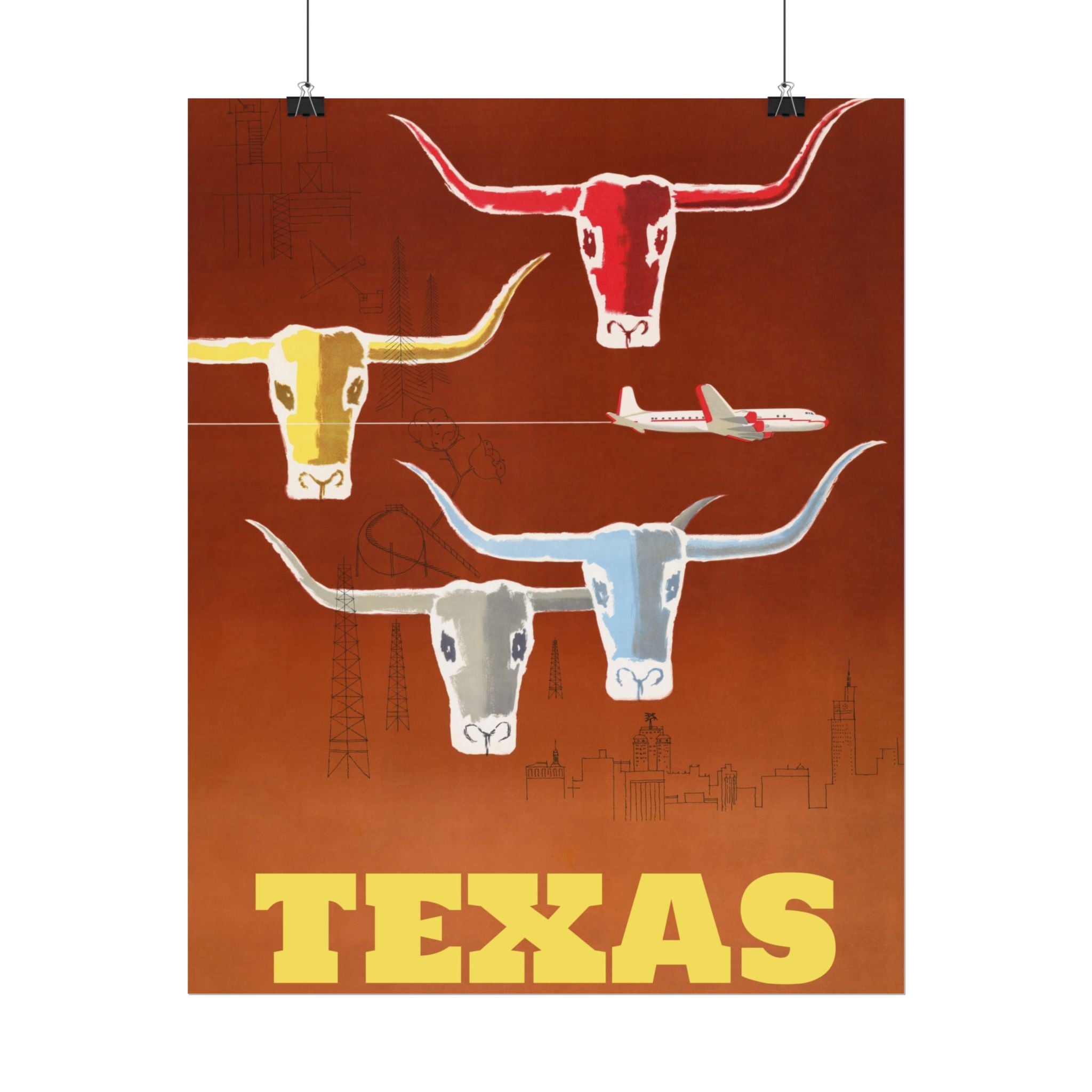 poster-print-texas-travel-wall-art-texas-decor-longhorn-skull-poster-poster-fine-artwork-texas-poster-gift-lone-star-state-so